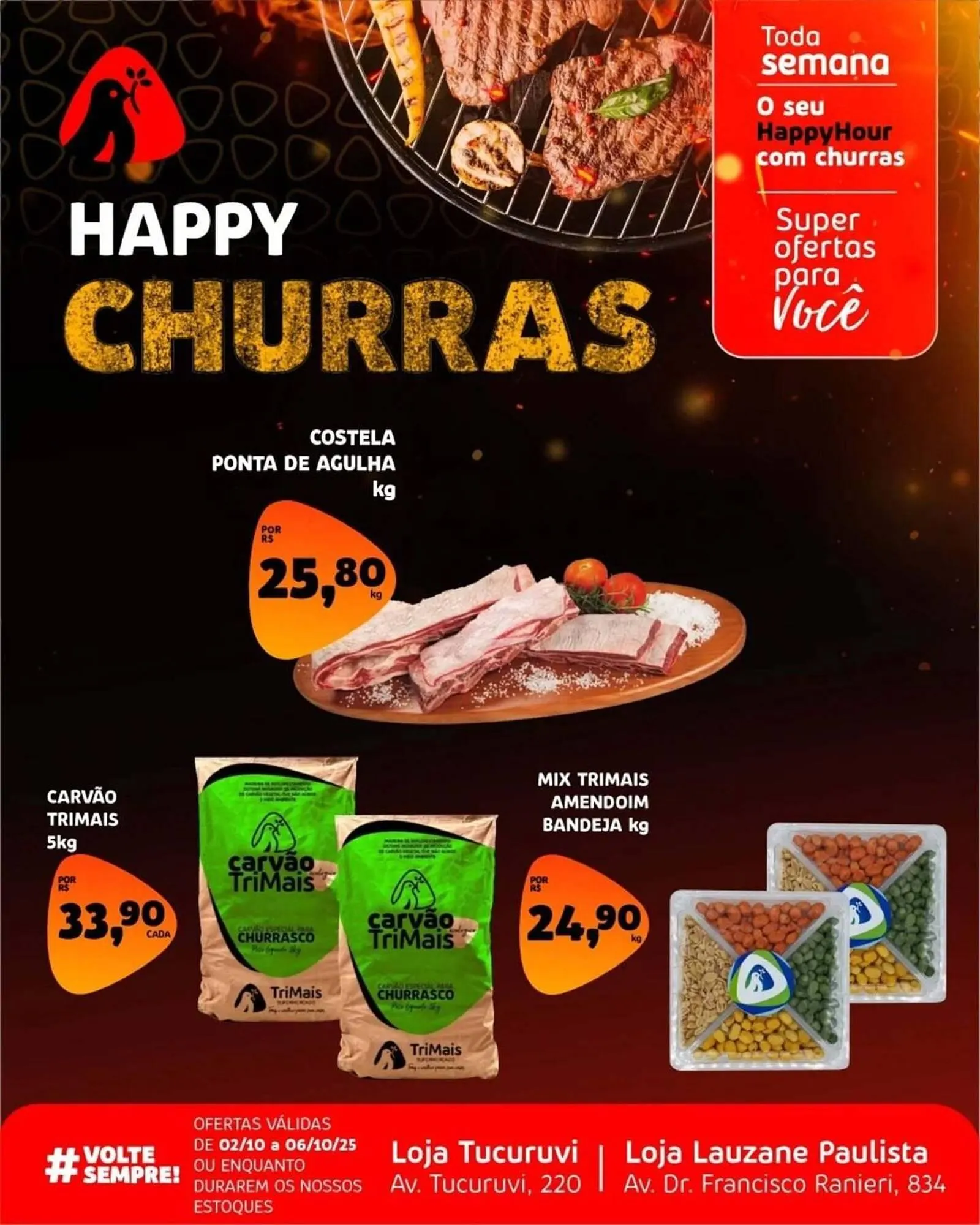 Encarte de Catálogo Trimais Supermercado 3 de outubro até 6 de outubro 2025 - Pagina 2