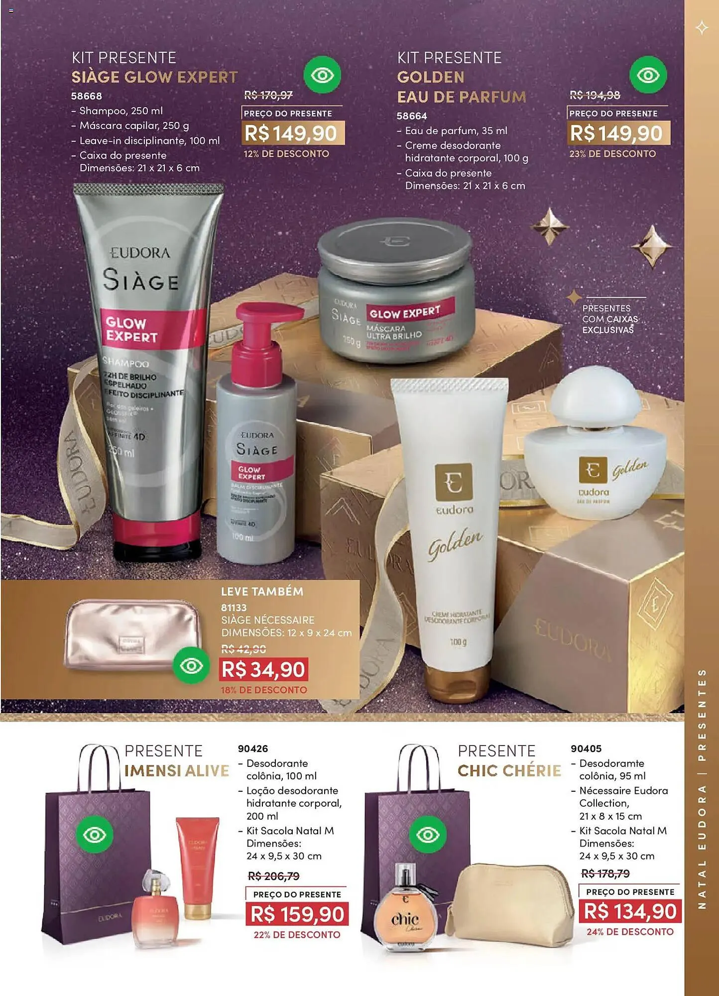 Encarte de Catálogo Eudora 29 de outubro até 27 de novembro 2025 - Pagina 37