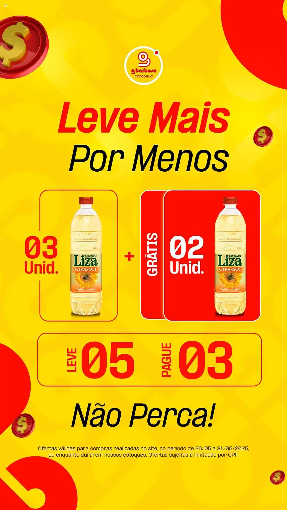 Encarte de Catálogo GBarbosa 26 de maio até 1 de junho 2025 - Pagina 5