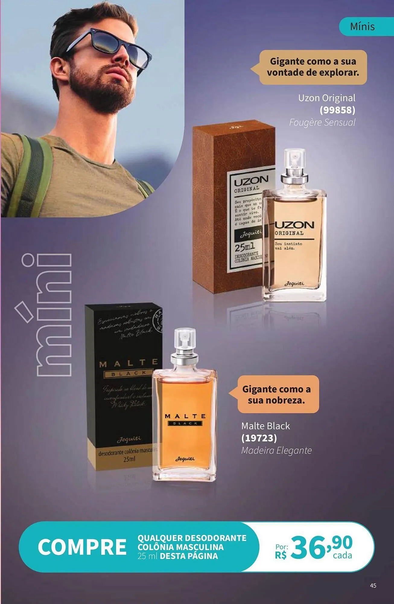 Encarte de Catálogo Jequiti 12 de maio até 31 de maio 2025 - Pagina 45