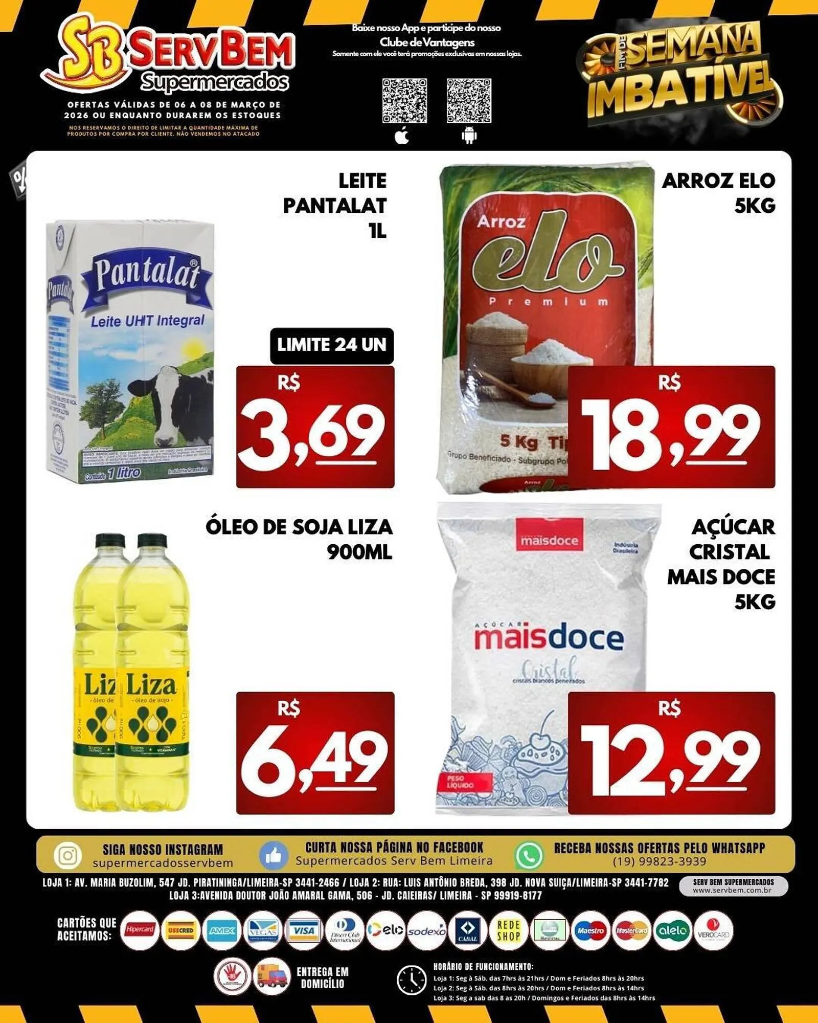 Encarte de Catálogo ServBem 6 de março até 8 de março 2026 - Pagina 1