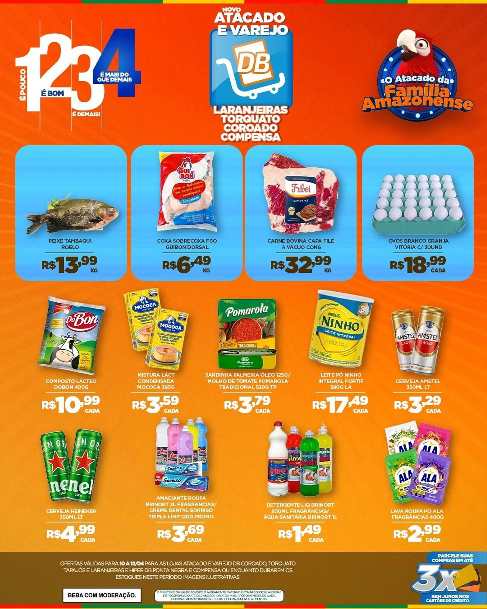 Encarte de Catálogo DB Supermercados 10 de abril até 12 de abril 2026 - Pagina 3