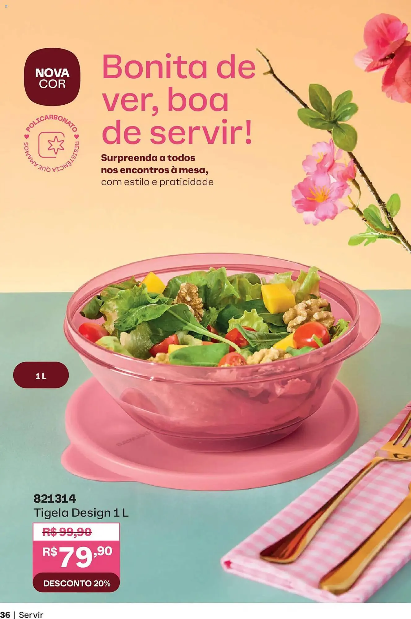 Encarte de Catálogo Tupperware 1 de abril até 30 de abril 2026 - Pagina 36