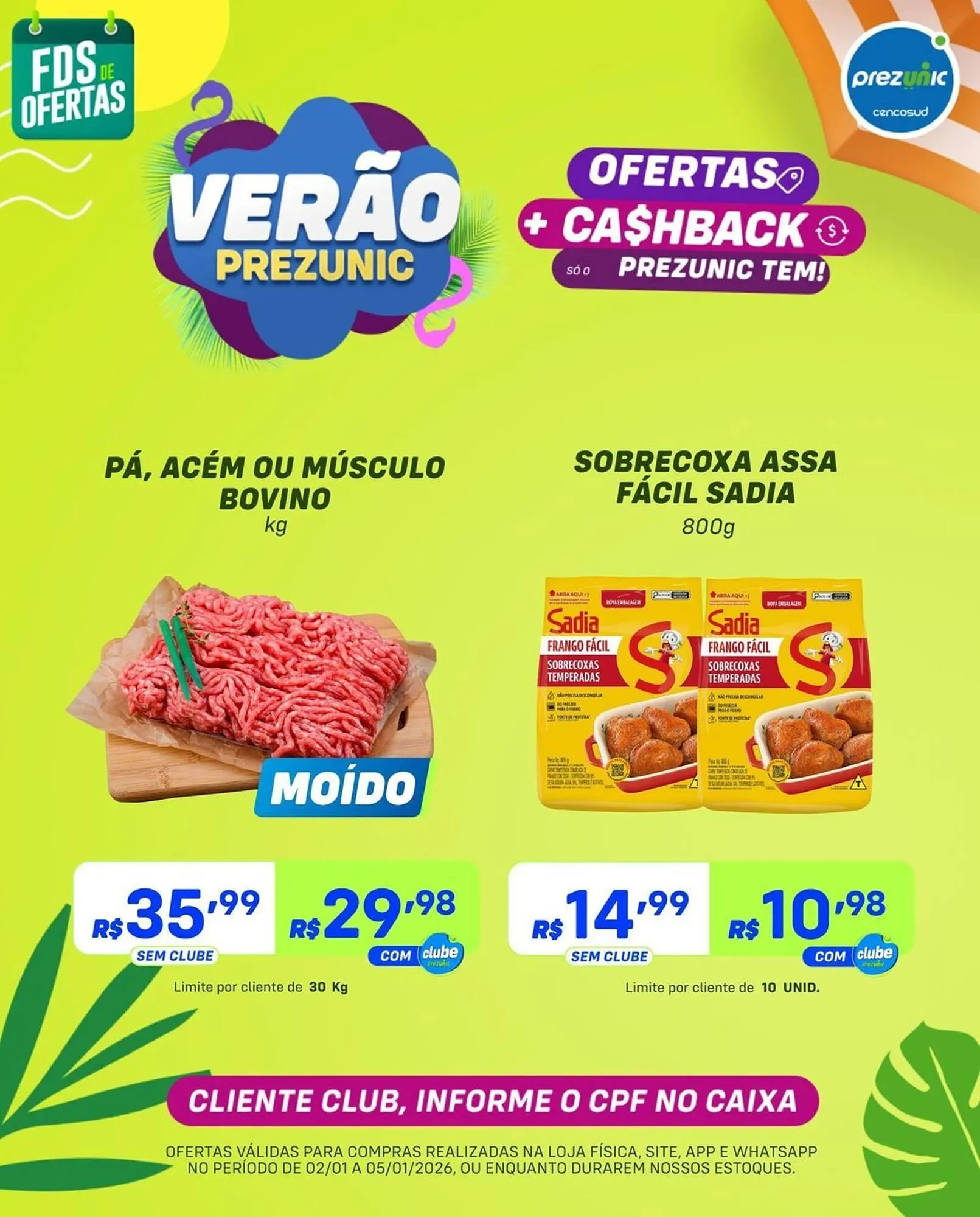 Encarte de Encarte Prezunic 2 de janeiro até 5 de janeiro 2026 - Pagina 2