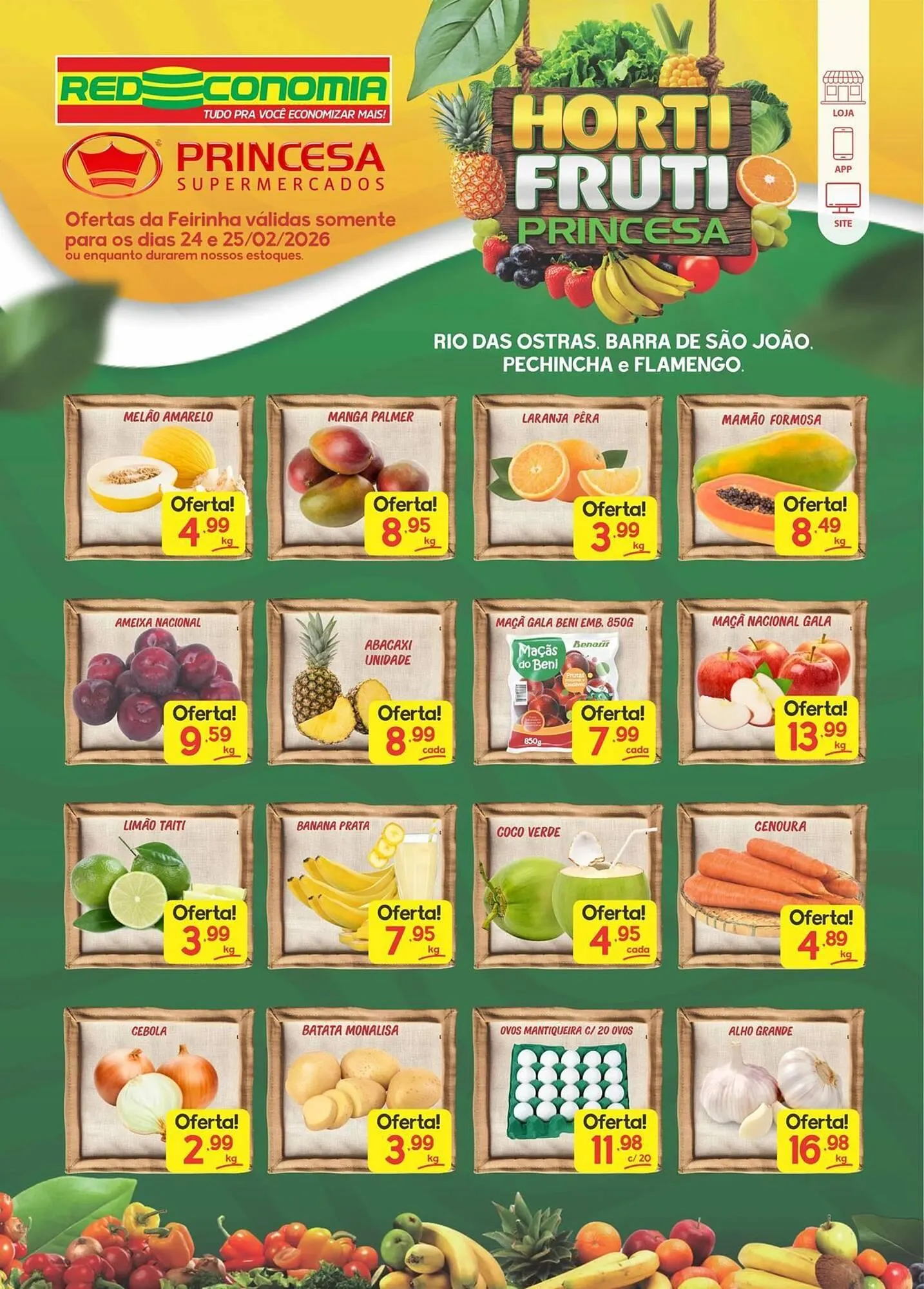 Encarte de Encarte Supermercados Princesa 25 de fevereiro até 25 de fevereiro 2026 - Pagina 1