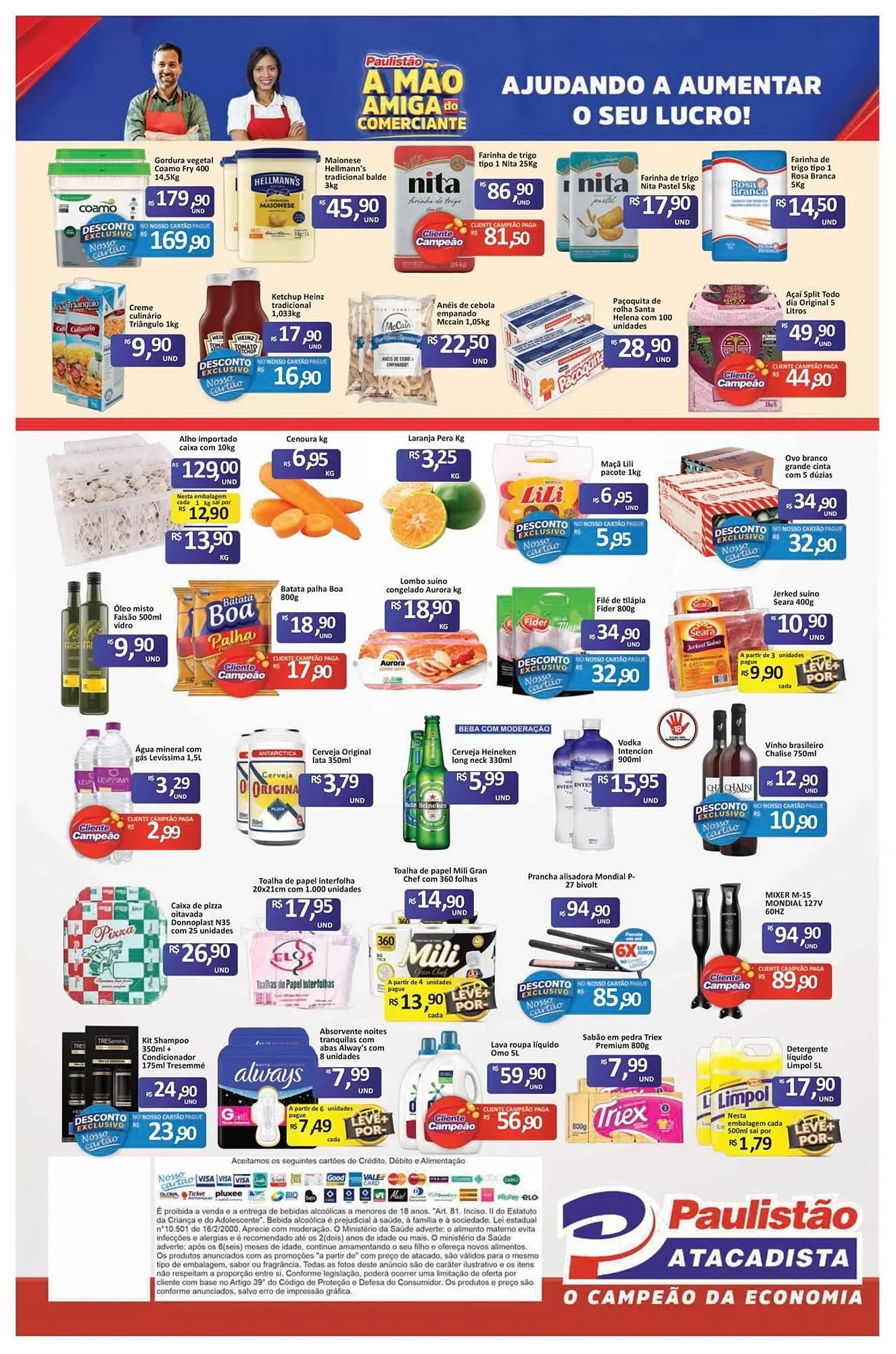 Encarte de Catálogo Paulistão Supermercados 4 de maio até 5 de maio 2026 - Pagina 2