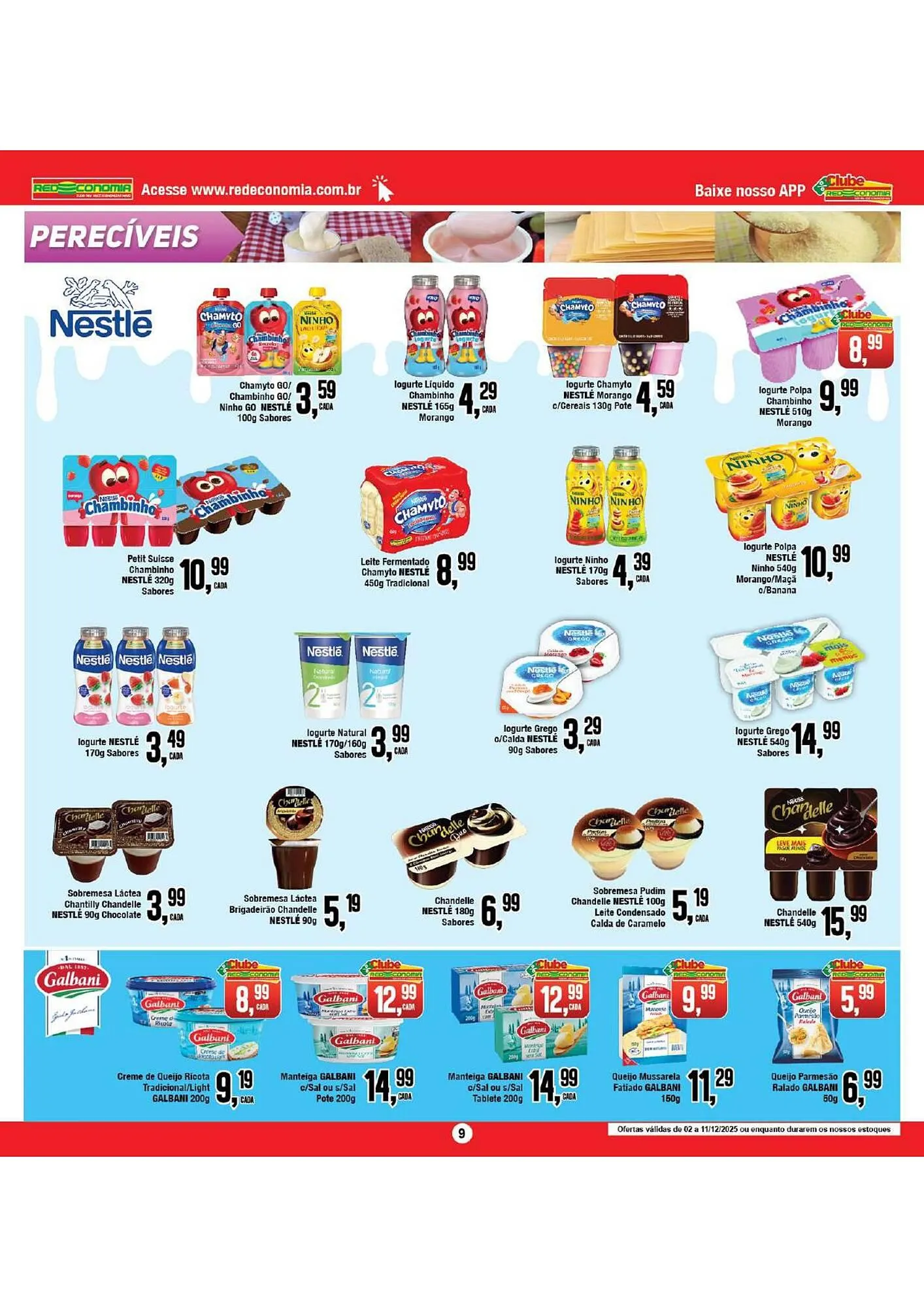 Encarte de Encarte Rede Economia 3 de dezembro até 11 de dezembro 2025 - Pagina 9