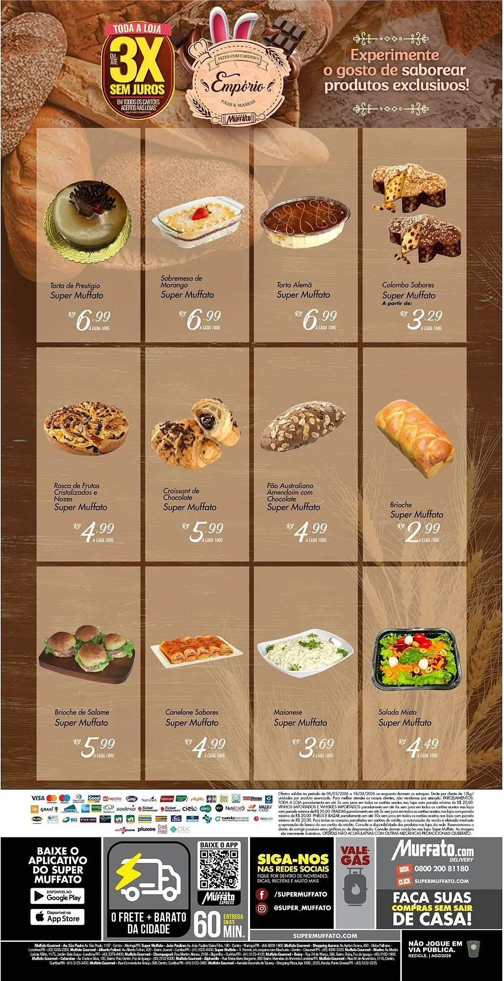 Encarte de Encarte Muffato 5 de março até 18 de março 2026 - Pagina 16