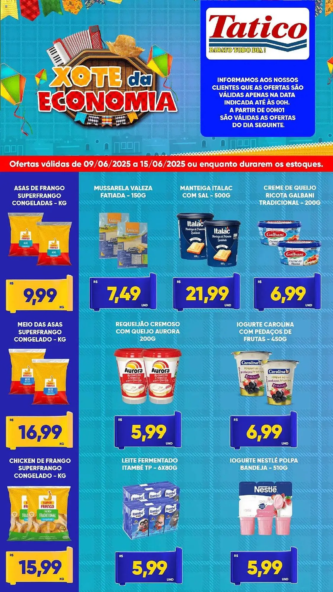 Encarte de Catálogo Tatico 9 de junho até 15 de junho 2025 - Pagina 1
