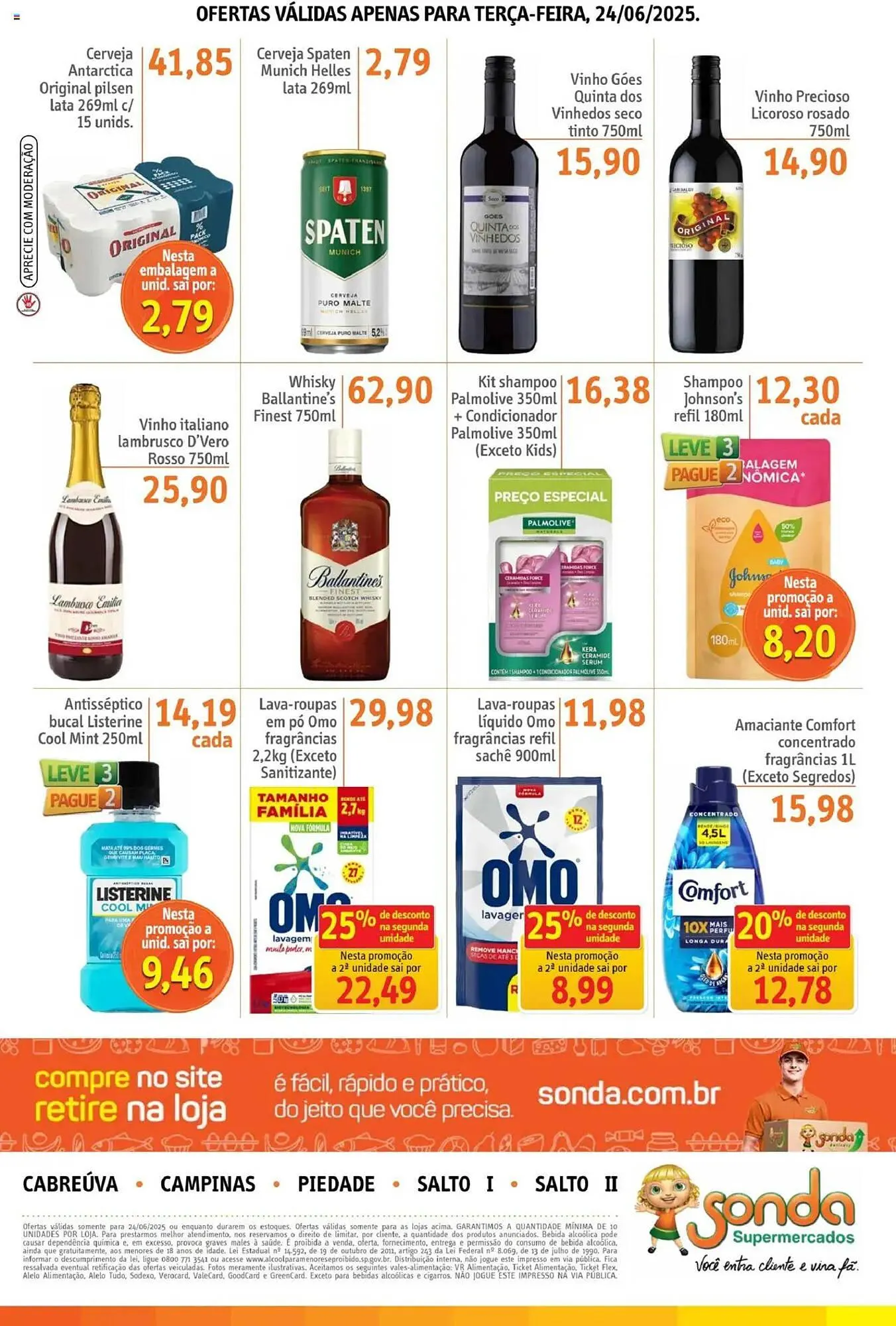 Encarte de Catálogo Sonda 24 de junho até 25 de junho 2025 - Pagina 5