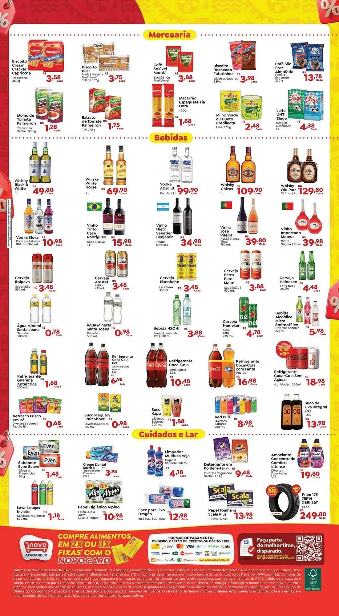 Encarte de Folheto Novo Atacarejo 2 de janeiro até 4 de janeiro 2026 - Pagina 2