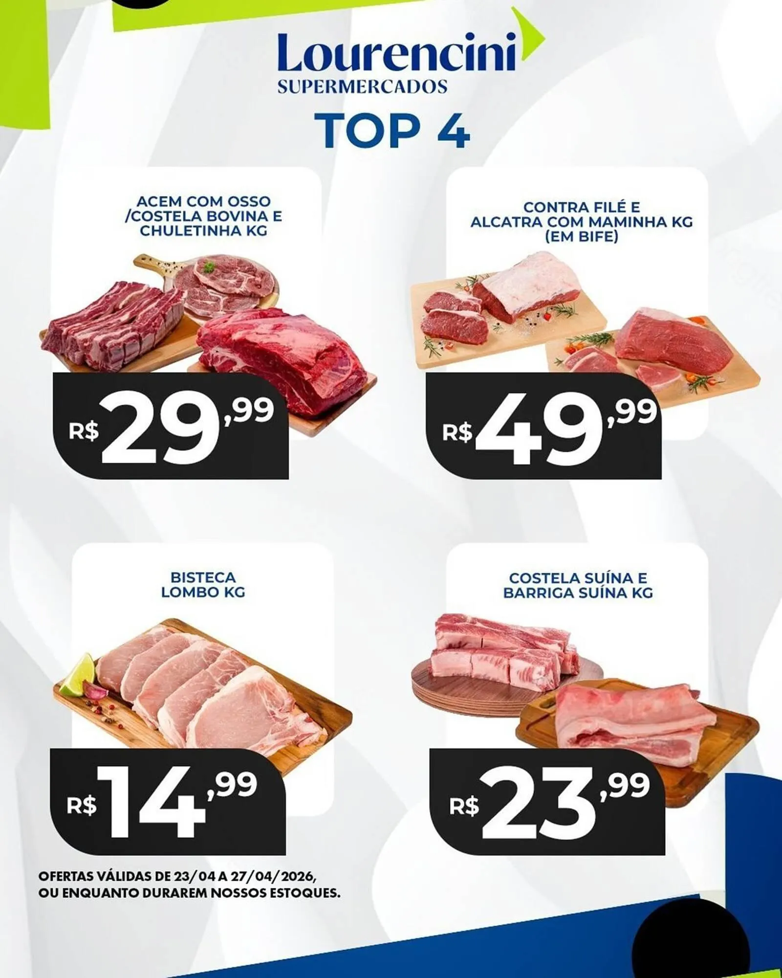 Encarte de Catálogo Lourencini Supermercados 23 de abril até 27 de abril 2026 - Pagina 3