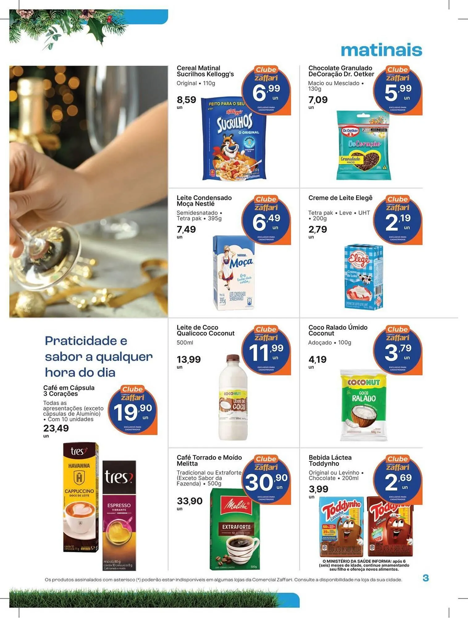 Encarte de Encarte Comercial Zaffari 12 de dezembro até 21 de dezembro 2025 - Pagina 3