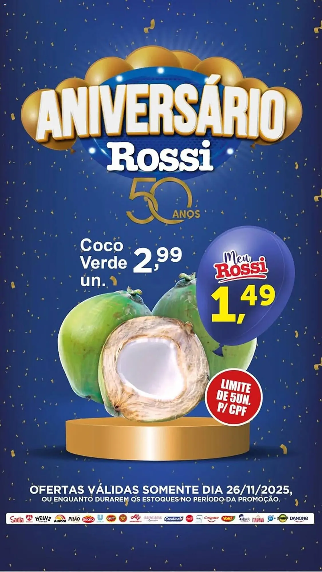 Folheto Rossi Supermercado - 1