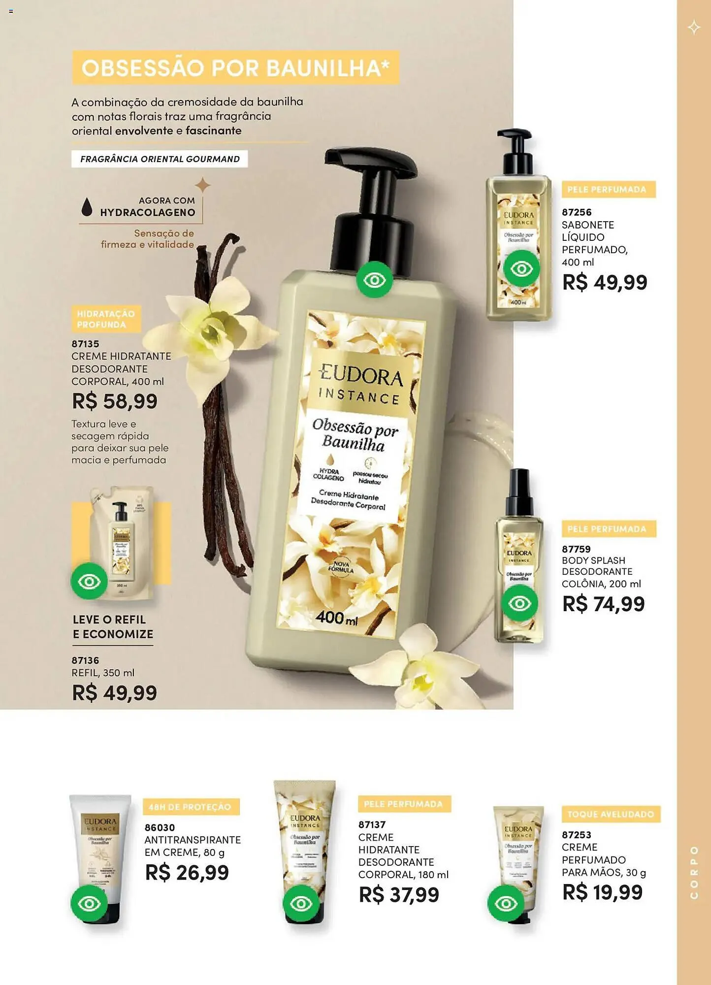 Encarte de Catálogo Eudora 23 de abril até 15 de junho 2026 - Pagina 107