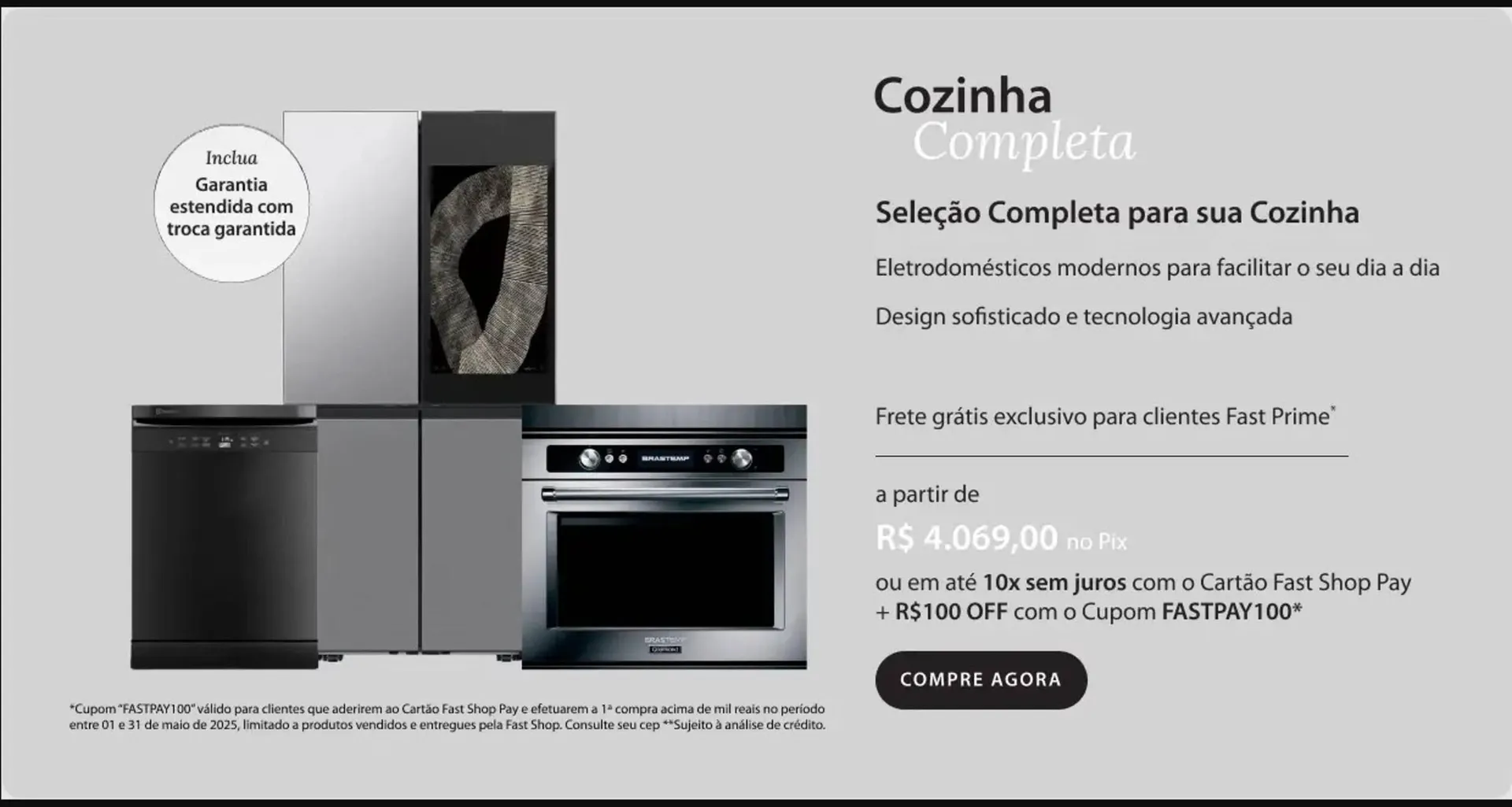 Encarte de Catálogo Fast Shop 22 de maio até 31 de maio 2025 - Pagina 1