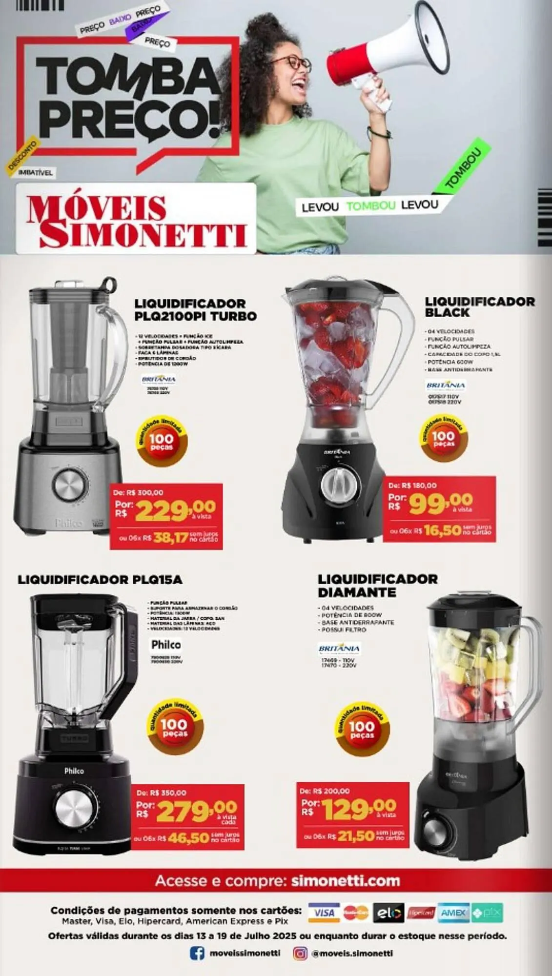 Encarte de Catálogo Móveis Simonetti 14 de julho até 19 de julho 2025 - Pagina 46