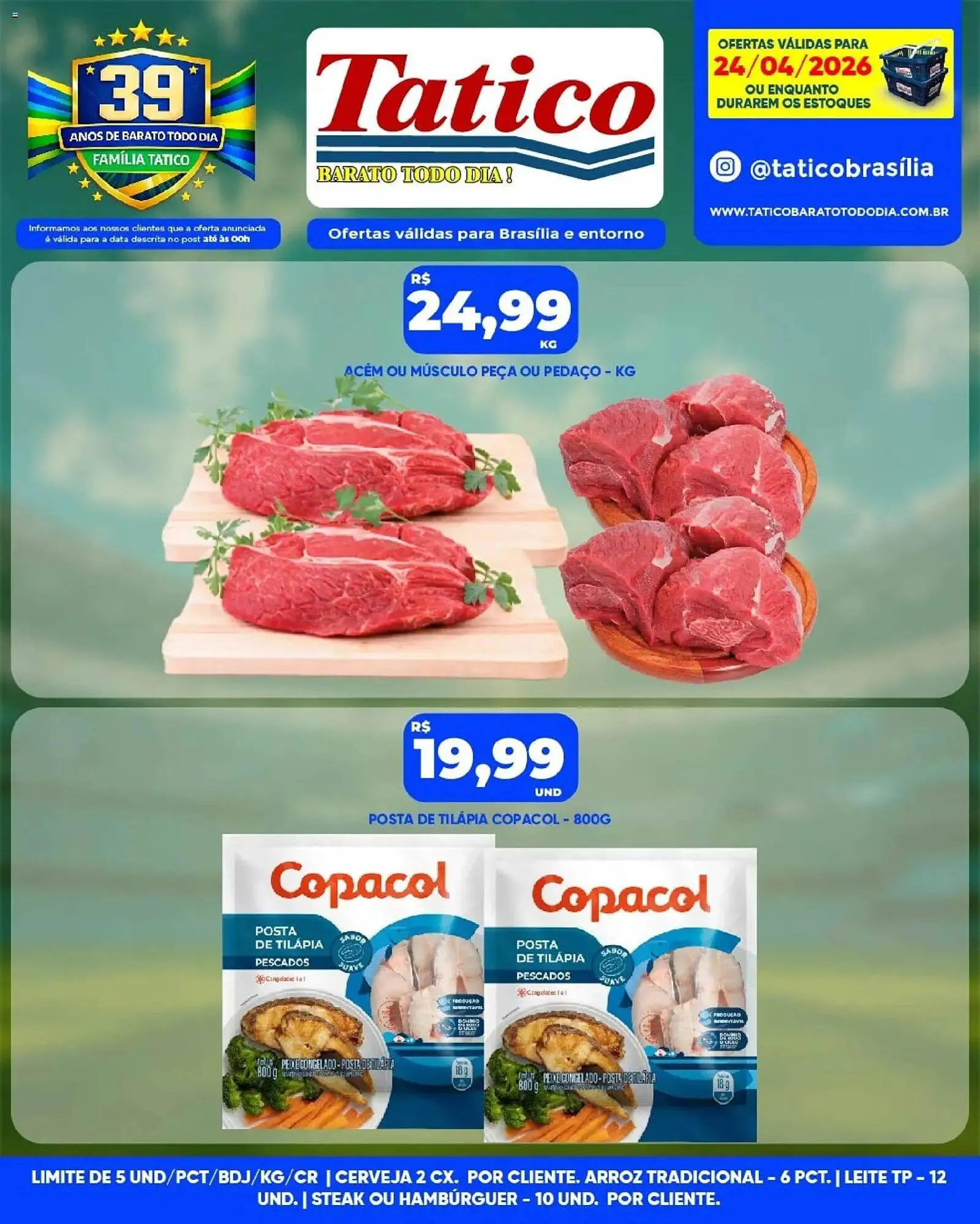 Encarte de Tabloide Tatico 24 de abril até 24 de abril 2026 - Pagina 14