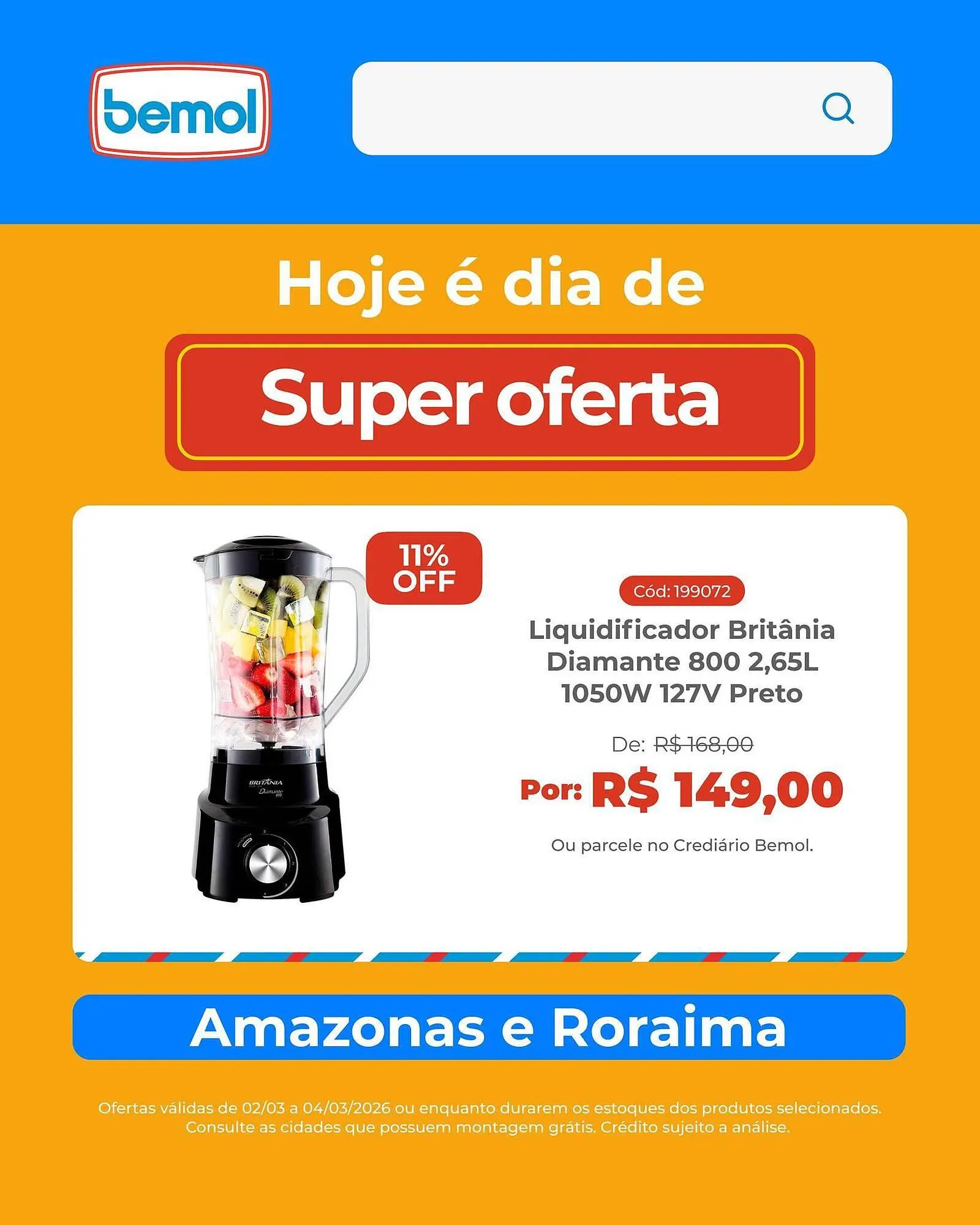 Encarte de Encarte Bemol 3 de março até 4 de março 2026 - Pagina 4