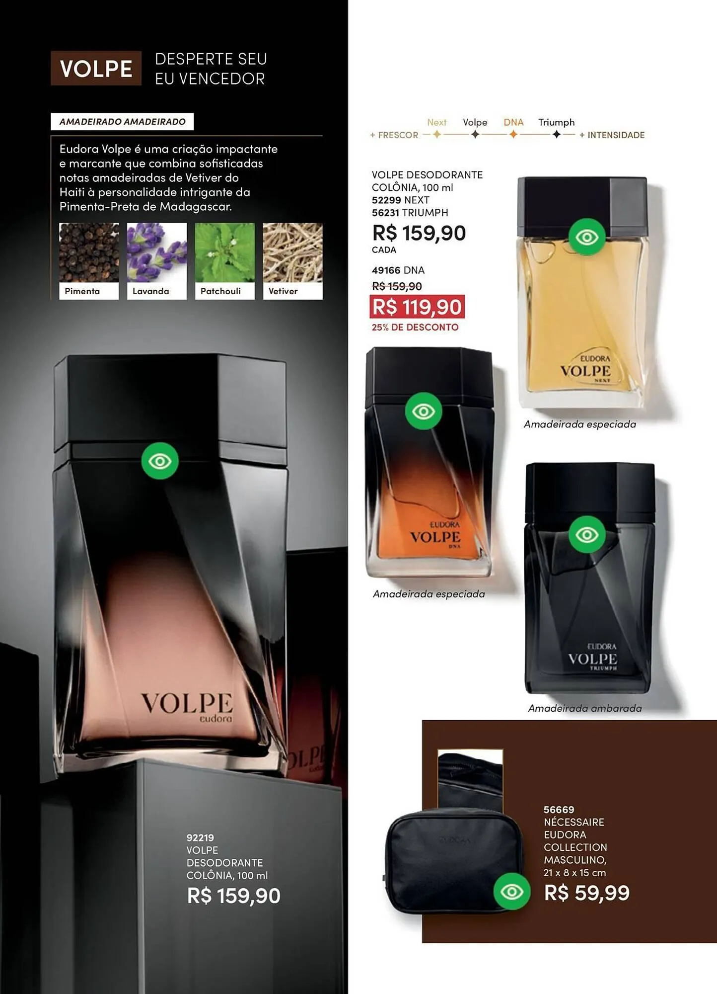 Encarte de Catálogo Eudora 8 de outubro até 8 de novembro 2025 - Pagina 66