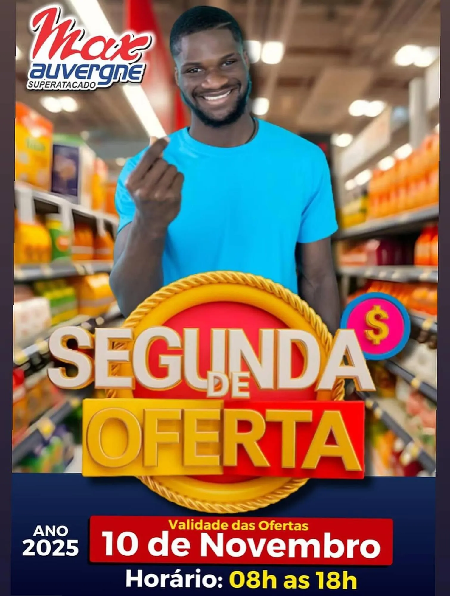 Encarte de Catálogo Max Auvergne Superatacado 10 de novembro até 10 de novembro 2025 - Pagina 1