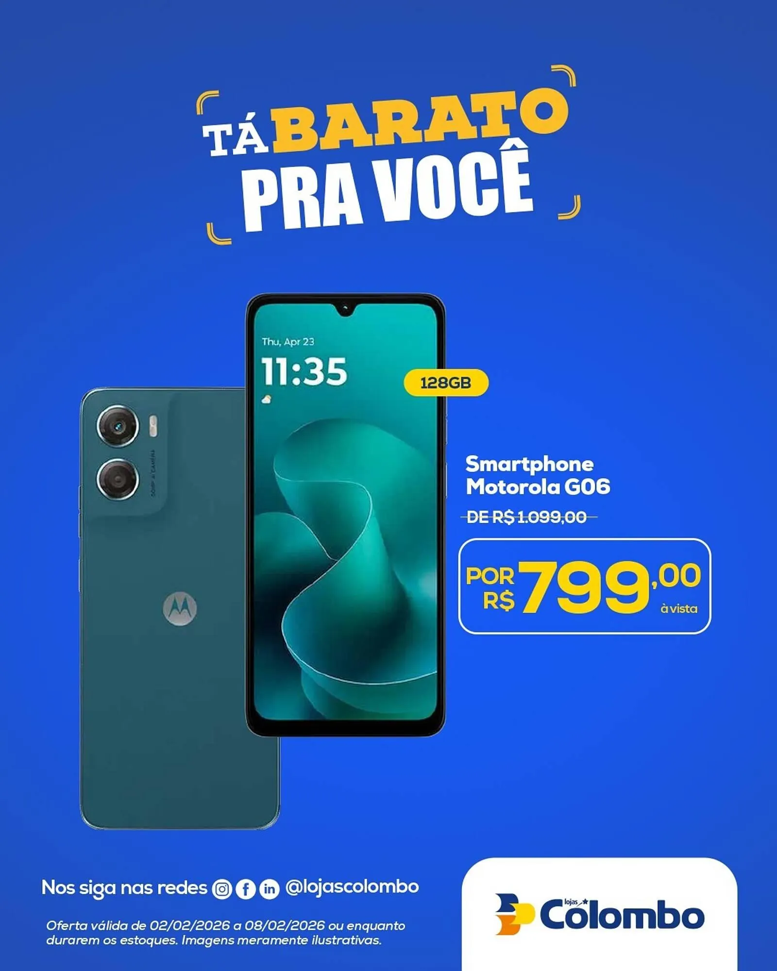 Encarte de Folheto Lojas Colombo 2 de fevereiro até 8 de fevereiro 2026 - Pagina 5