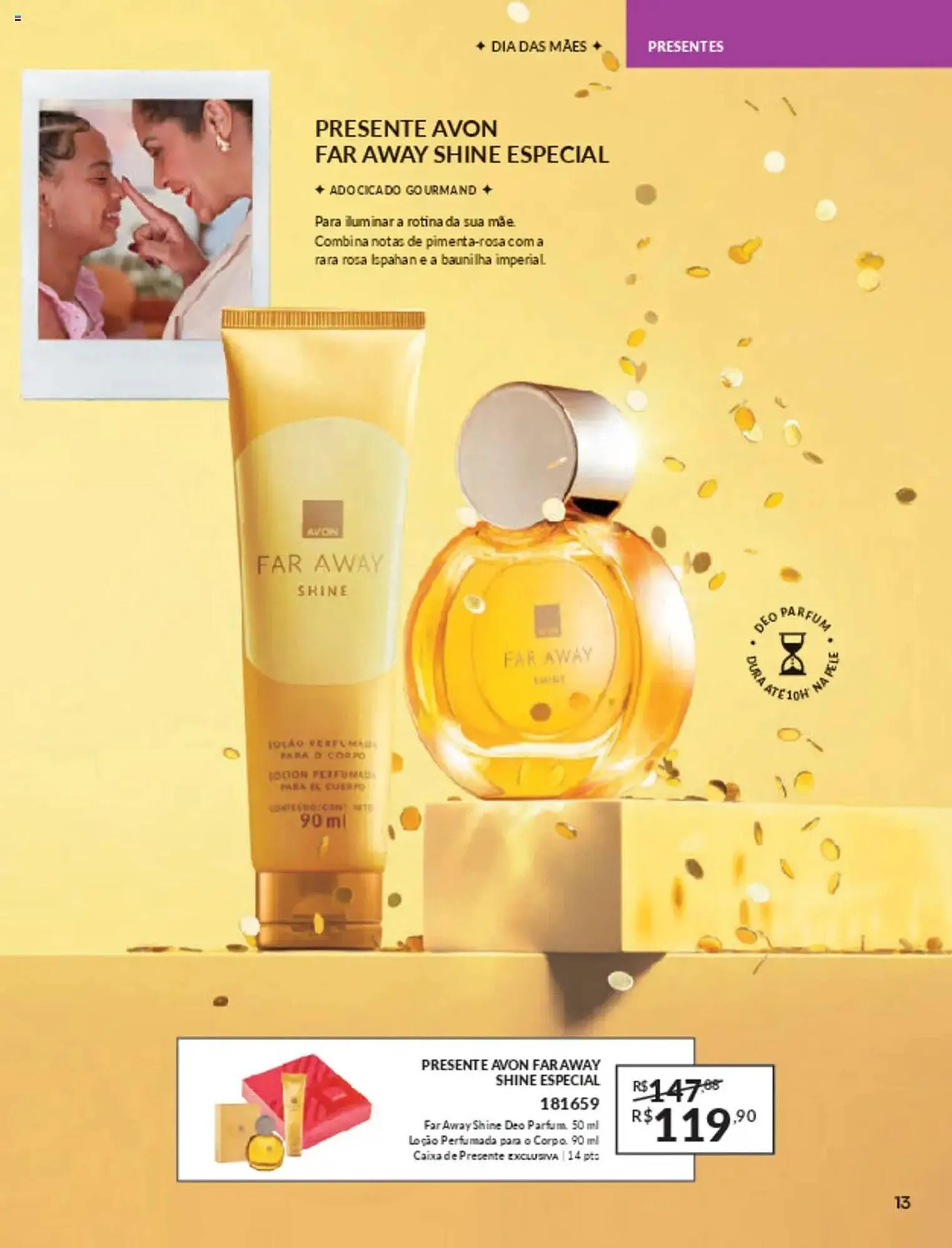 Encarte de Catálogo Avon 10 de março até 30 de junho 2025 - Pagina 13