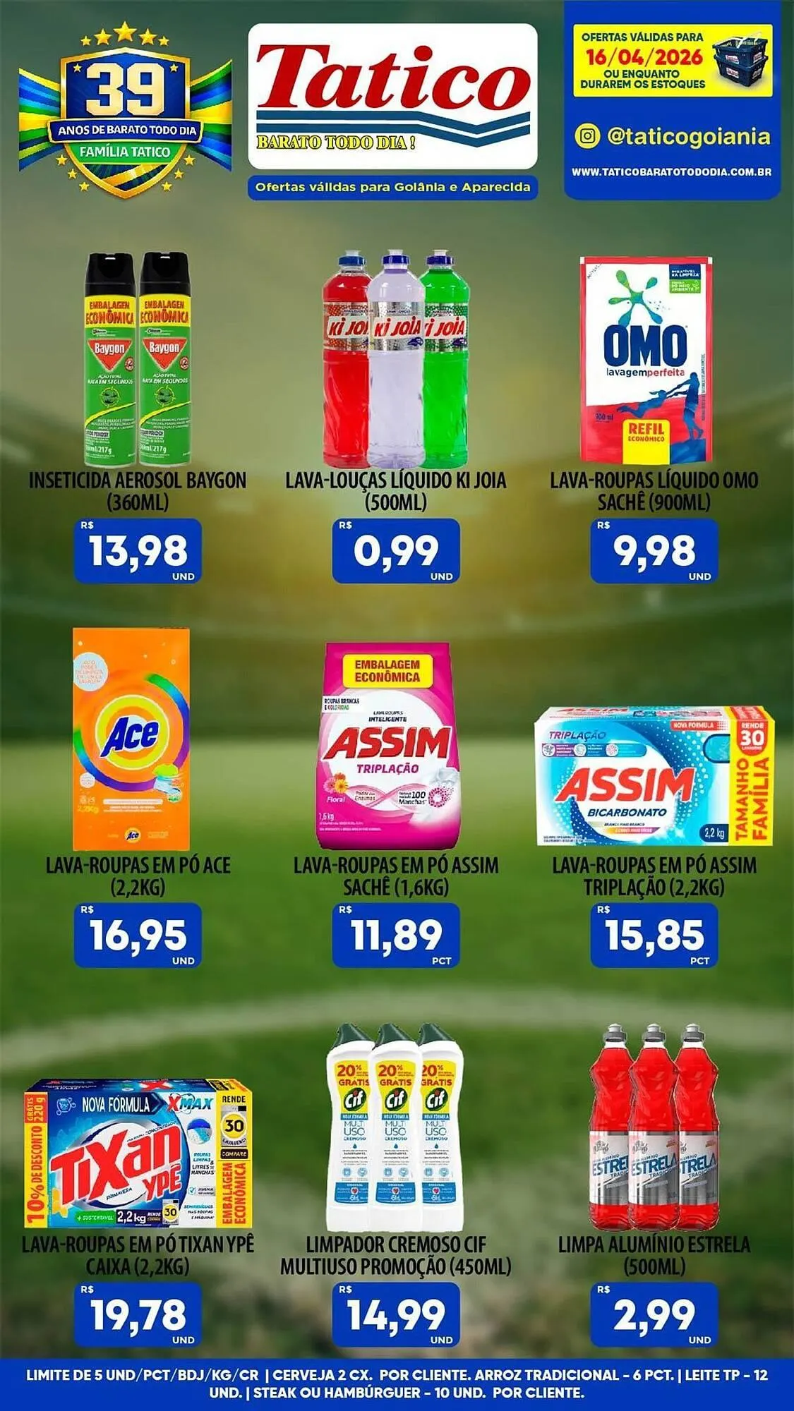 Encarte de Tabloide Tatico 16 de abril até 16 de abril 2026 - Pagina 29