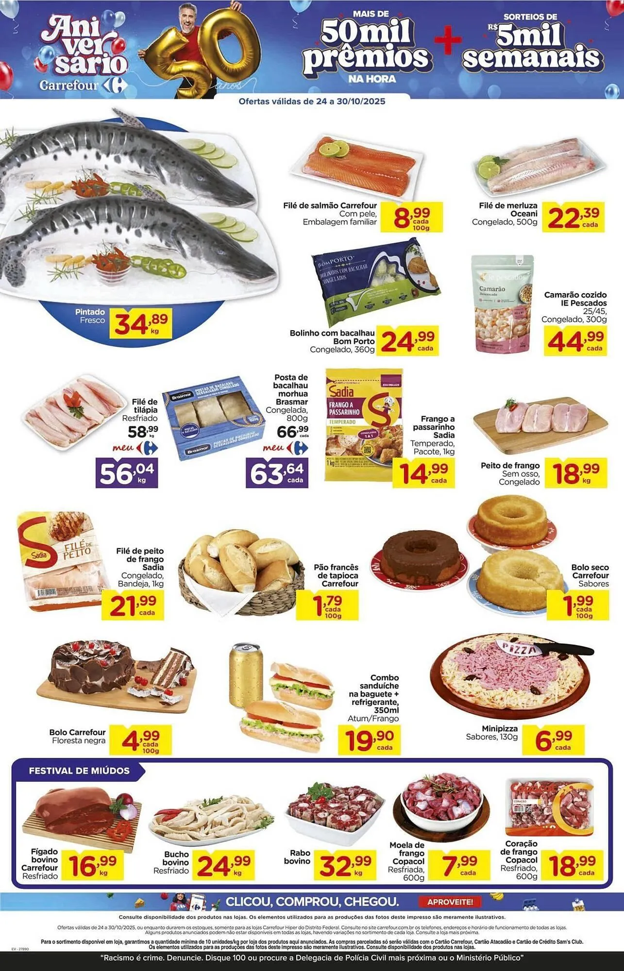 Encarte de Folheto Carrefour 27 de outubro até 30 de outubro 2025 - Pagina 2