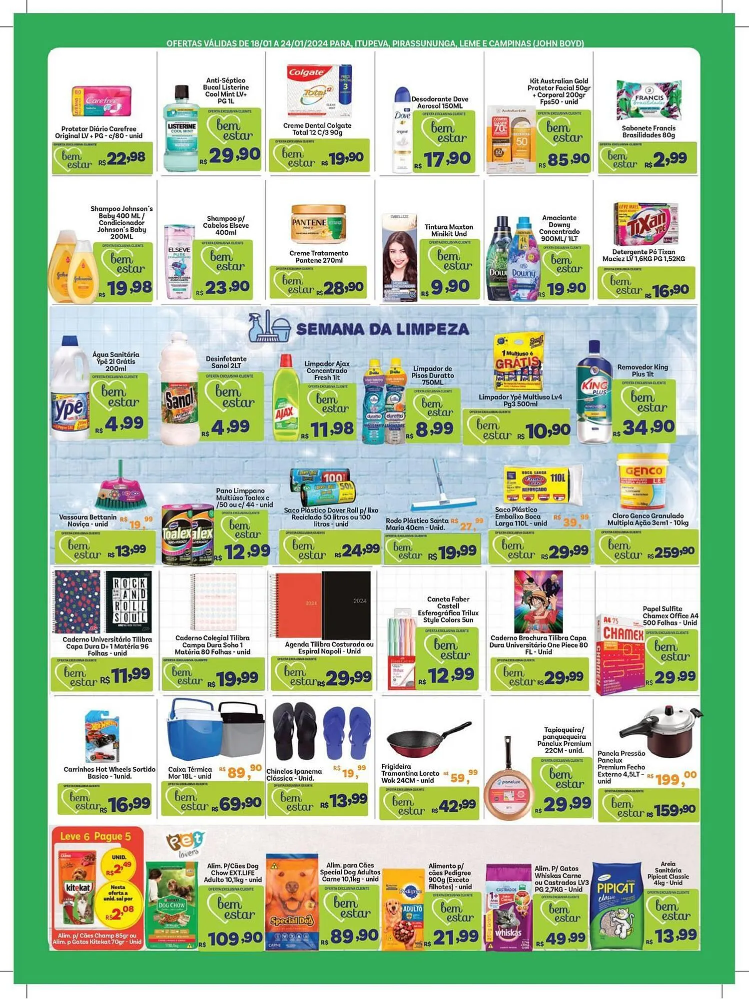 Encarte de Catálogo Covabra Supermercados 19 de janeiro até 24 de janeiro 2024 - Pagina 3