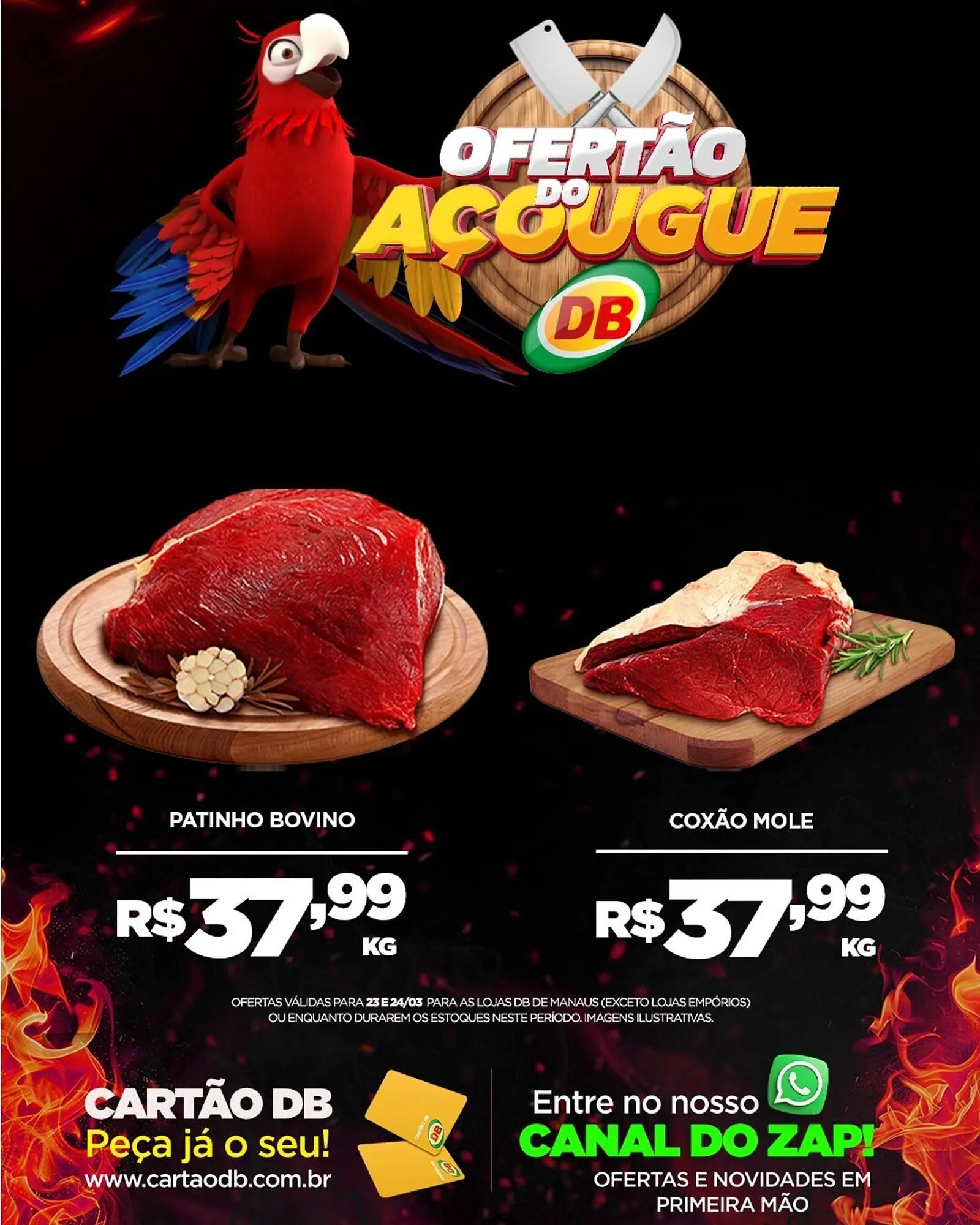 Encarte de Catálogo DB Supermercados 23 de março até 24 de março 2026 - Pagina 1