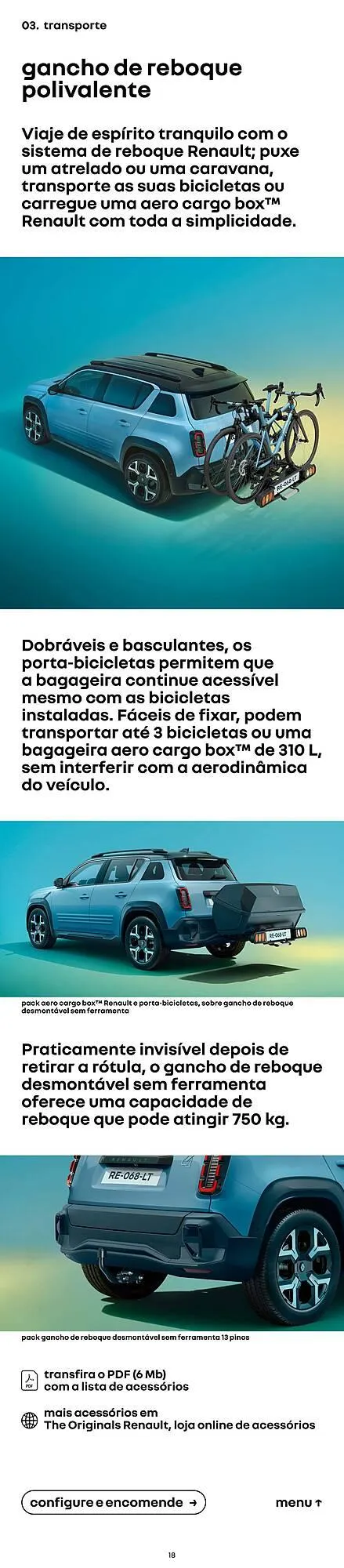 Encarte de Catálogo Renault 5 de agosto até 31 de dezembro 2025 - Pagina 18