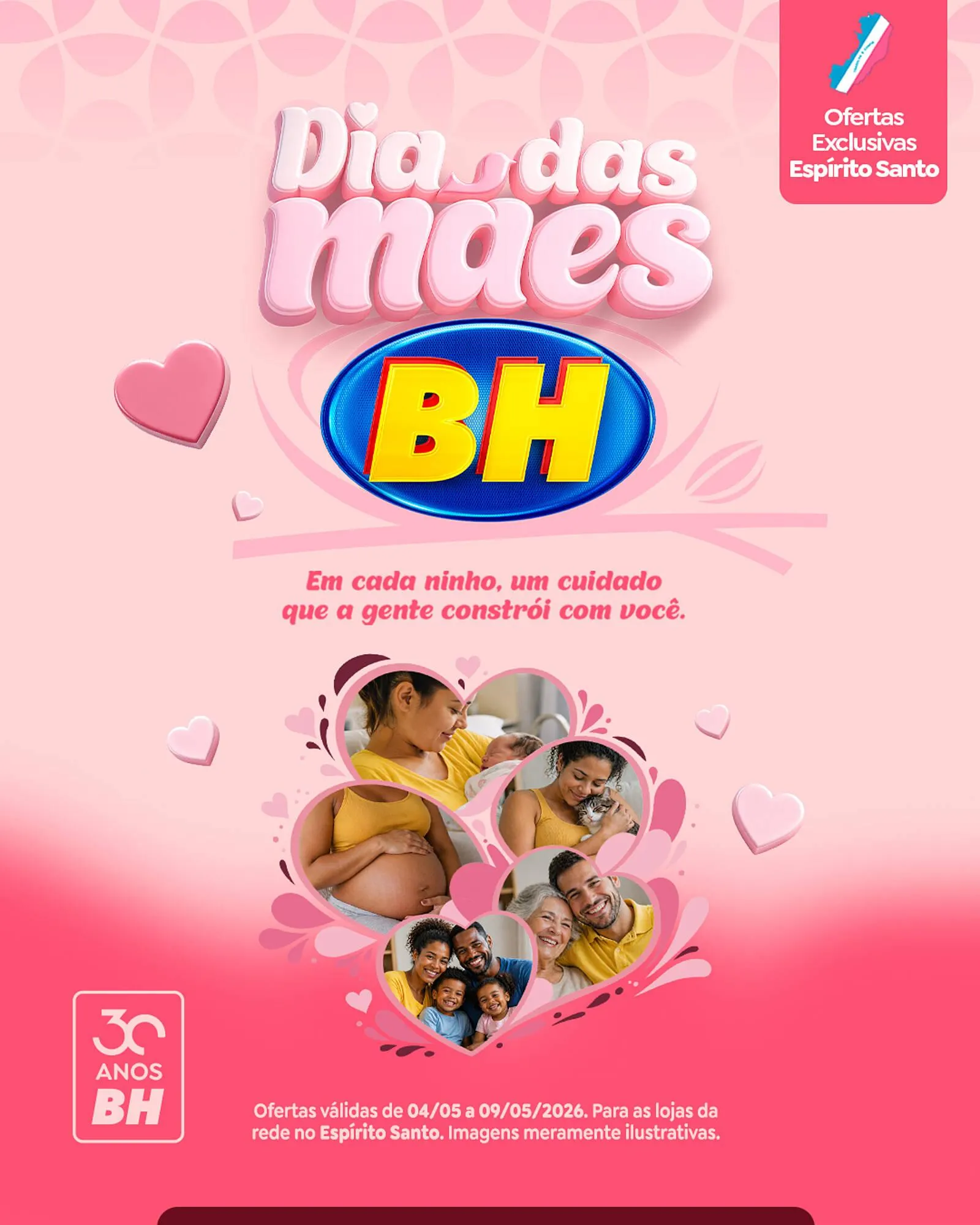 Encarte de Folheto Supermercados BH 4 de maio até 9 de maio 2026 - Pagina 1