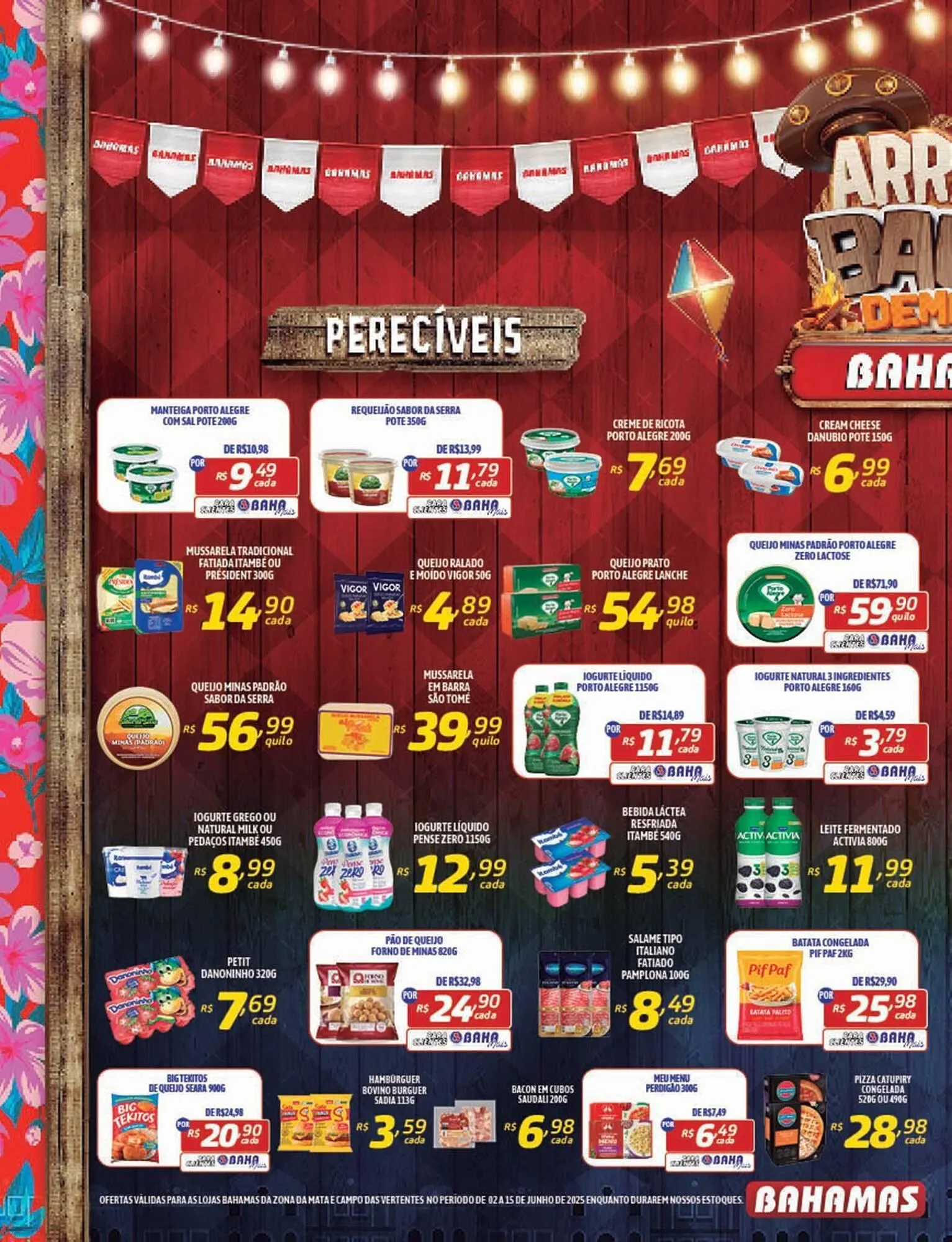 Encarte de Catálogo Bahamas Supermercados 2 de junho até 15 de junho 2025 - Pagina 12
