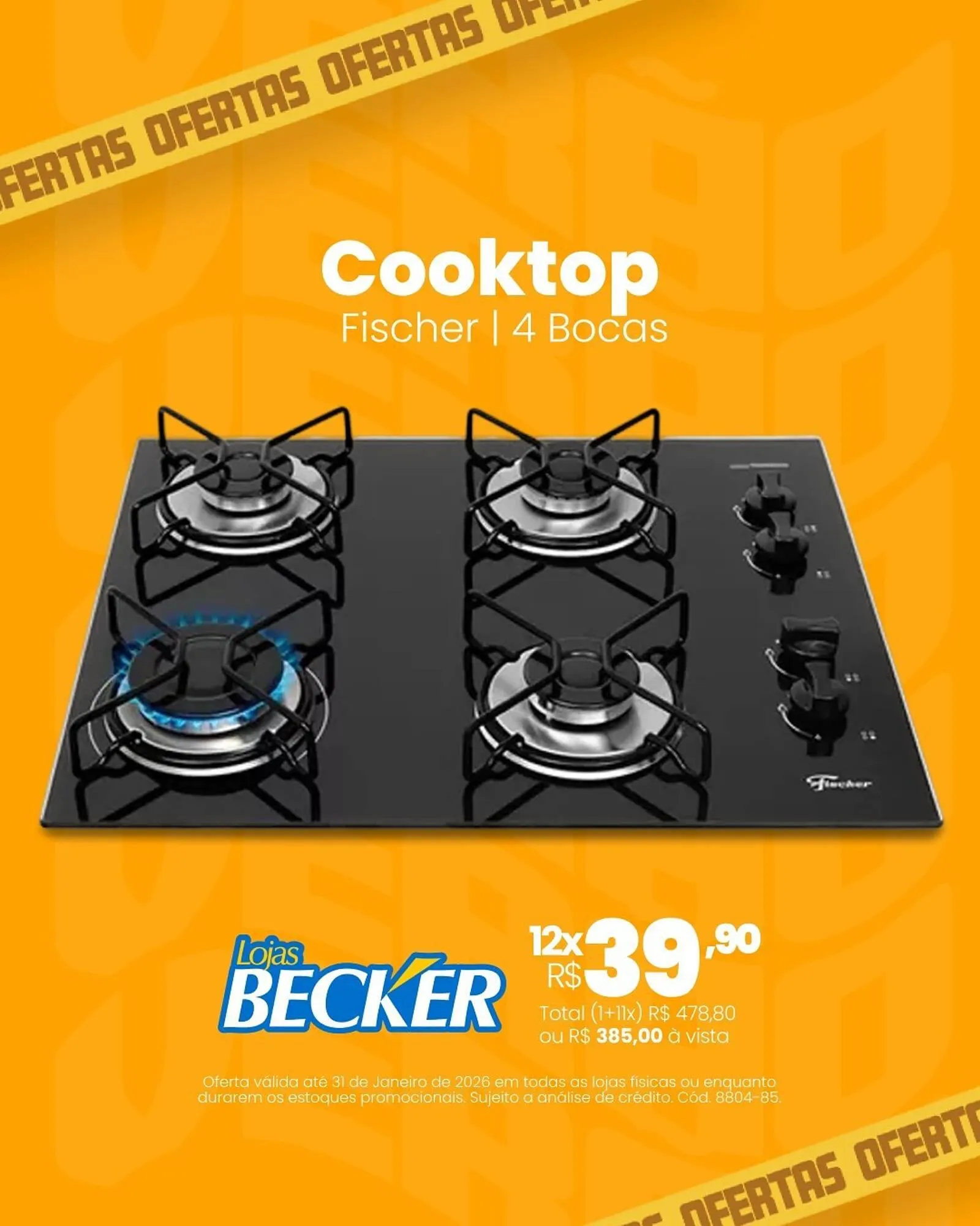 Encarte de Folheto Lojas Becker 15 de janeiro até 31 de janeiro 2026 - Pagina 1