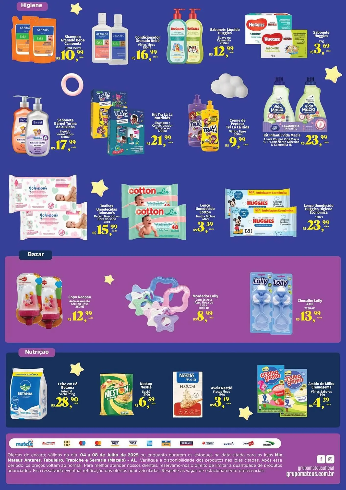 Encarte de Catálogo Supermercados Mateus 4 de julho até 8 de julho 2025 - Pagina 2