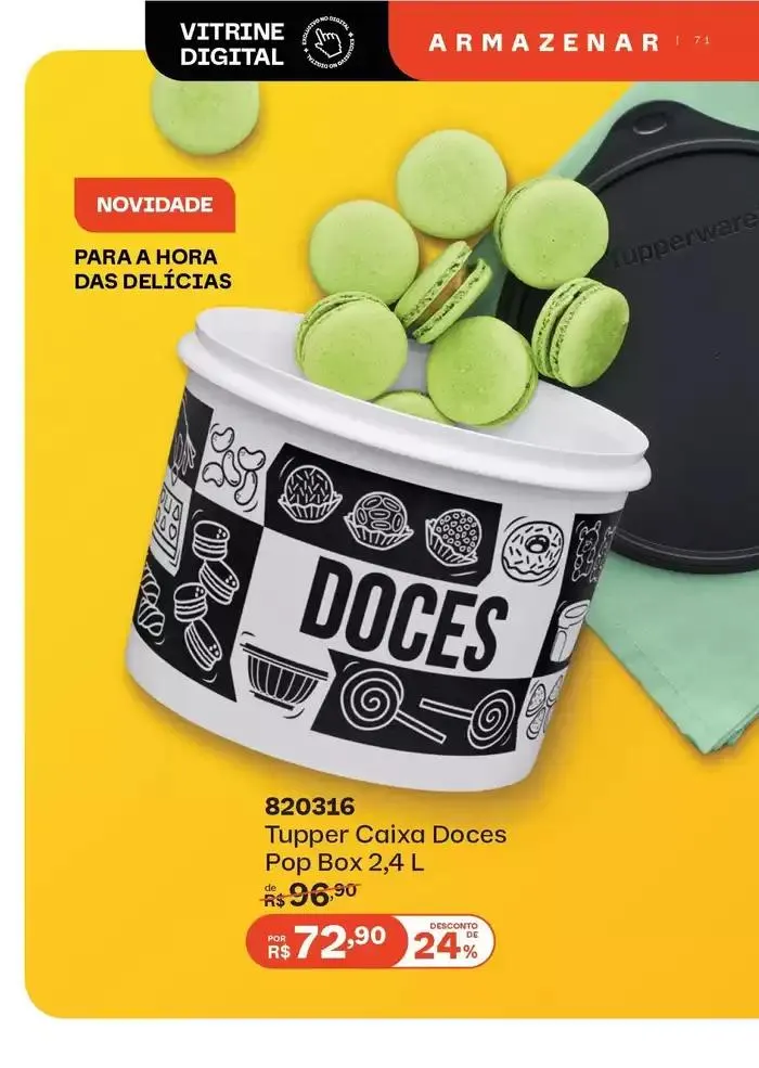Encarte de Catálogo Tupperware 26 de março até 31 de março 2025 - Pagina 70