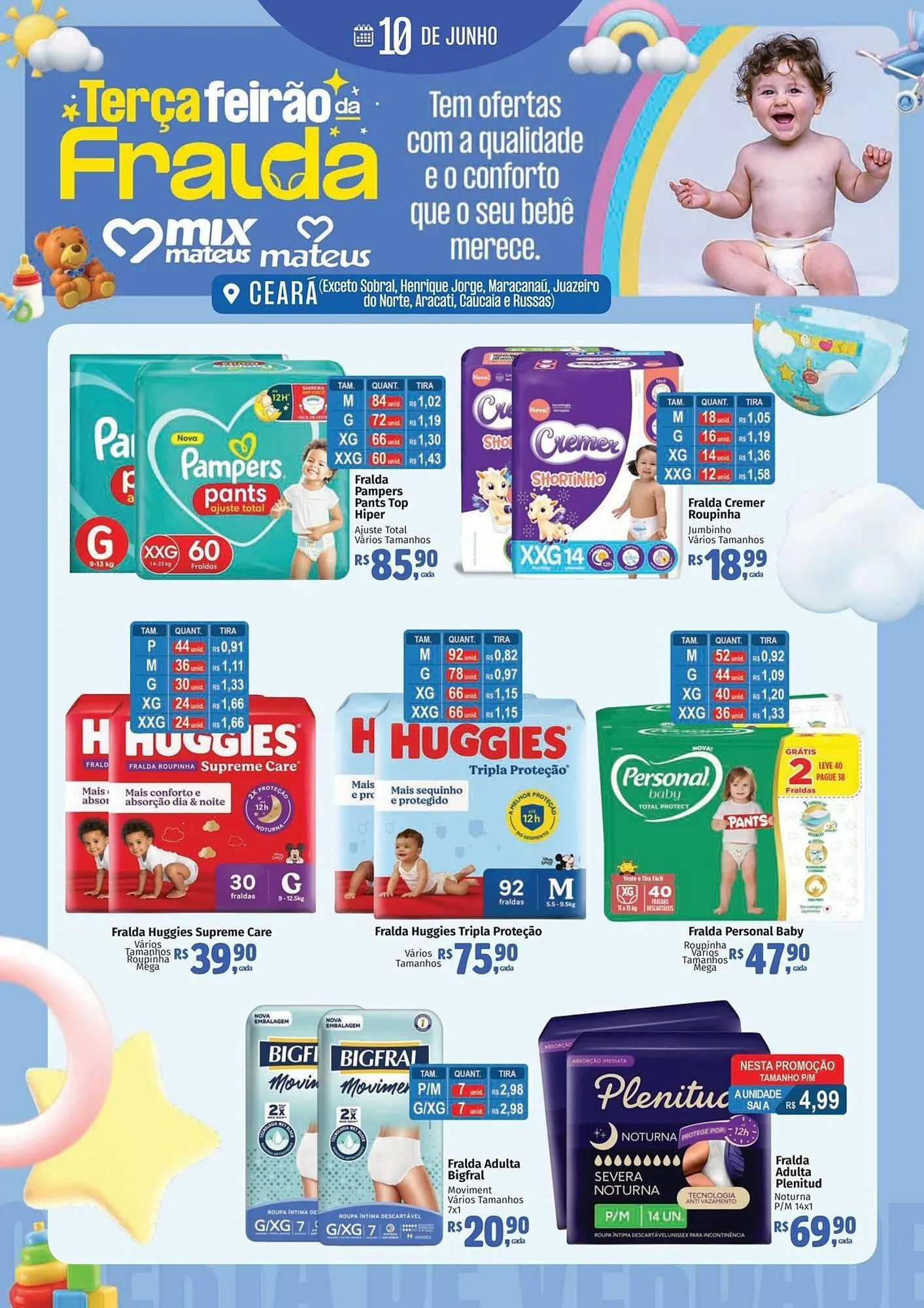 Encarte de Catálogo Supermercados Mateus 10 de junho até 10 de junho 2025 - Pagina 1