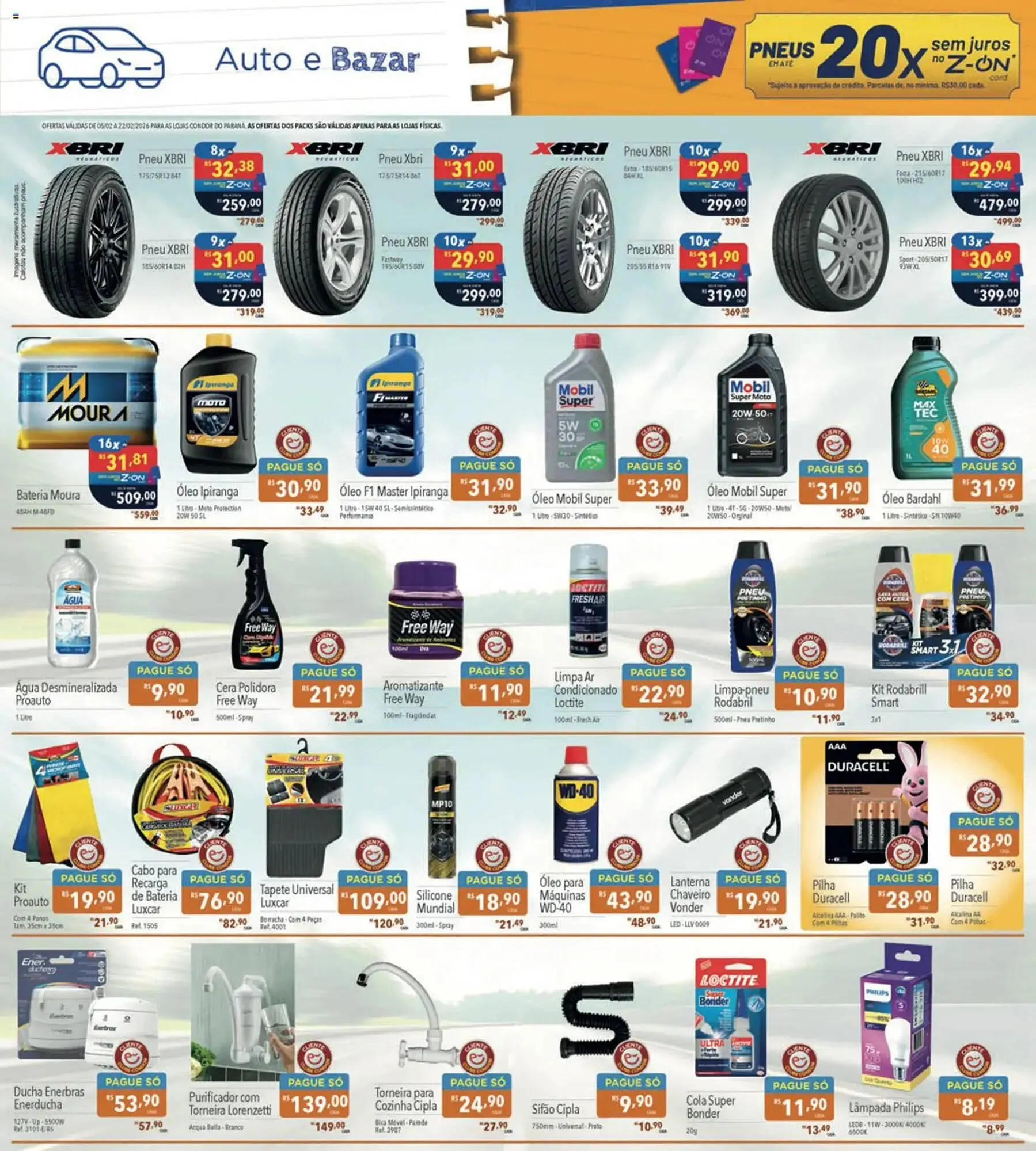 Encarte de Catálogo Supermercados Condor 5 de fevereiro até 22 de fevereiro 2026 - Pagina 29