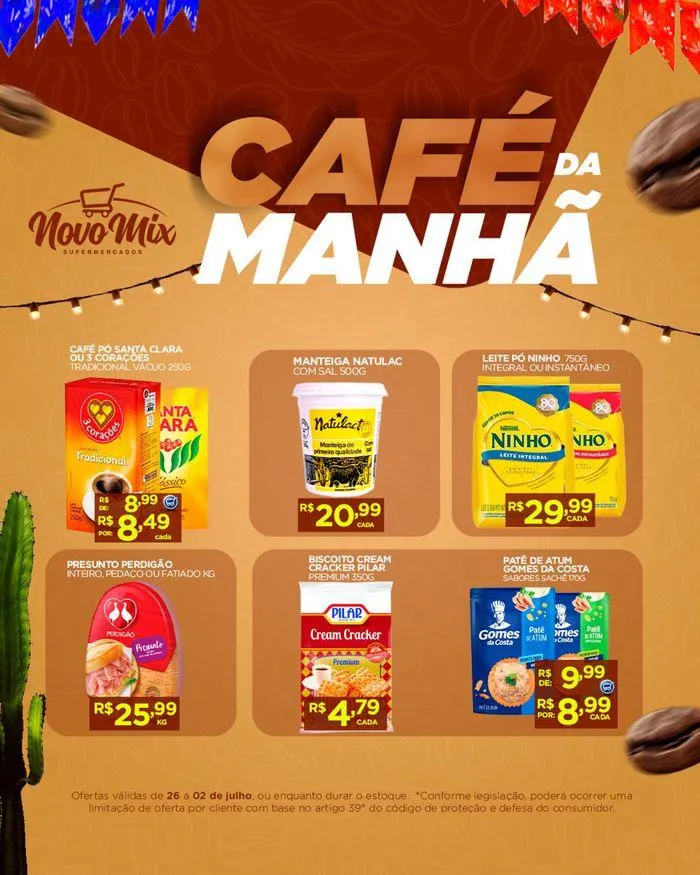 Encarte de Oferta Novo Mix 28 de junho até 2 de julho 2024 - Pagina 4