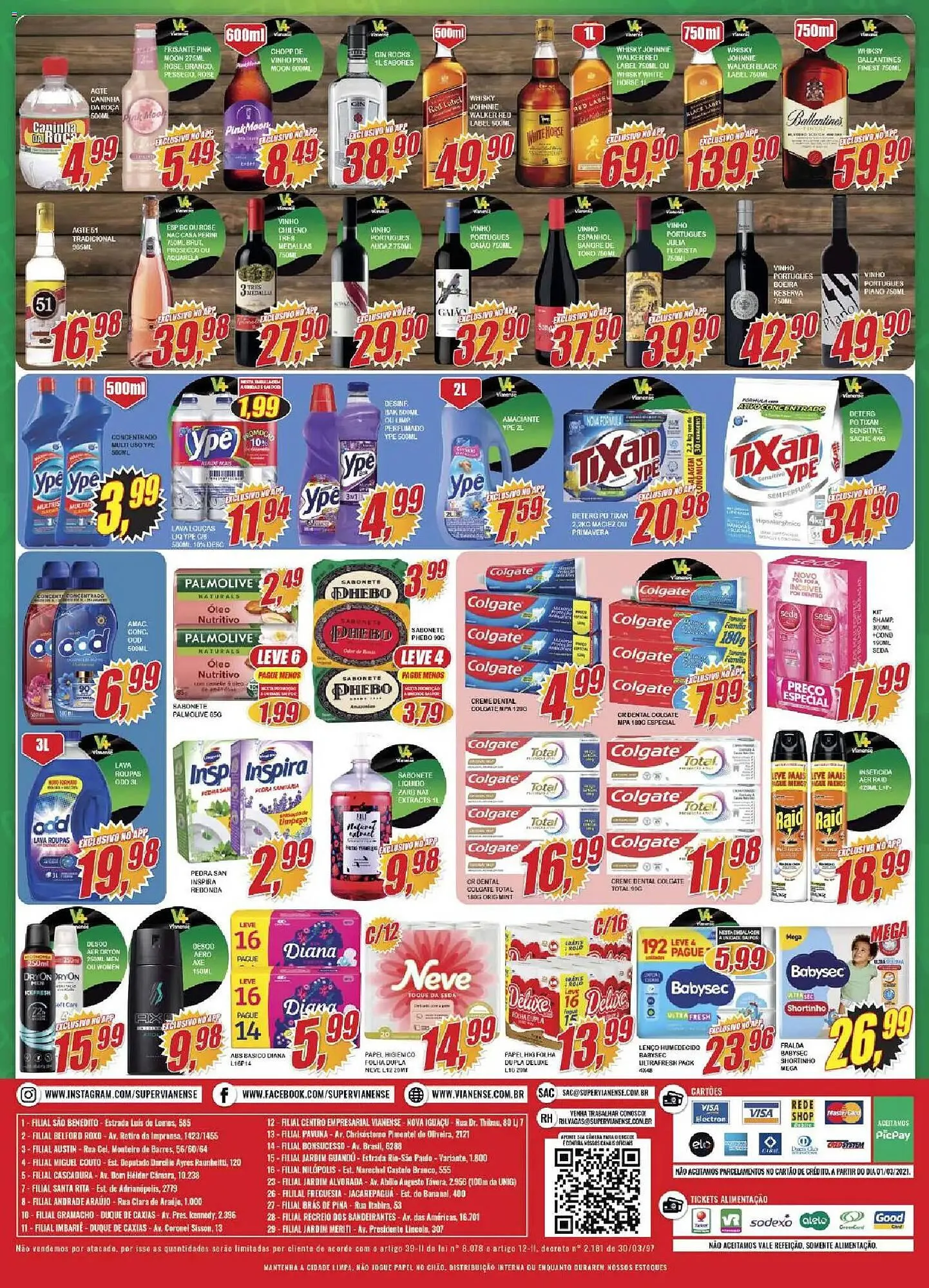 Encarte de Encarte Vianense Supermercados 17 de abril até 24 de abril 2026 - Pagina 4