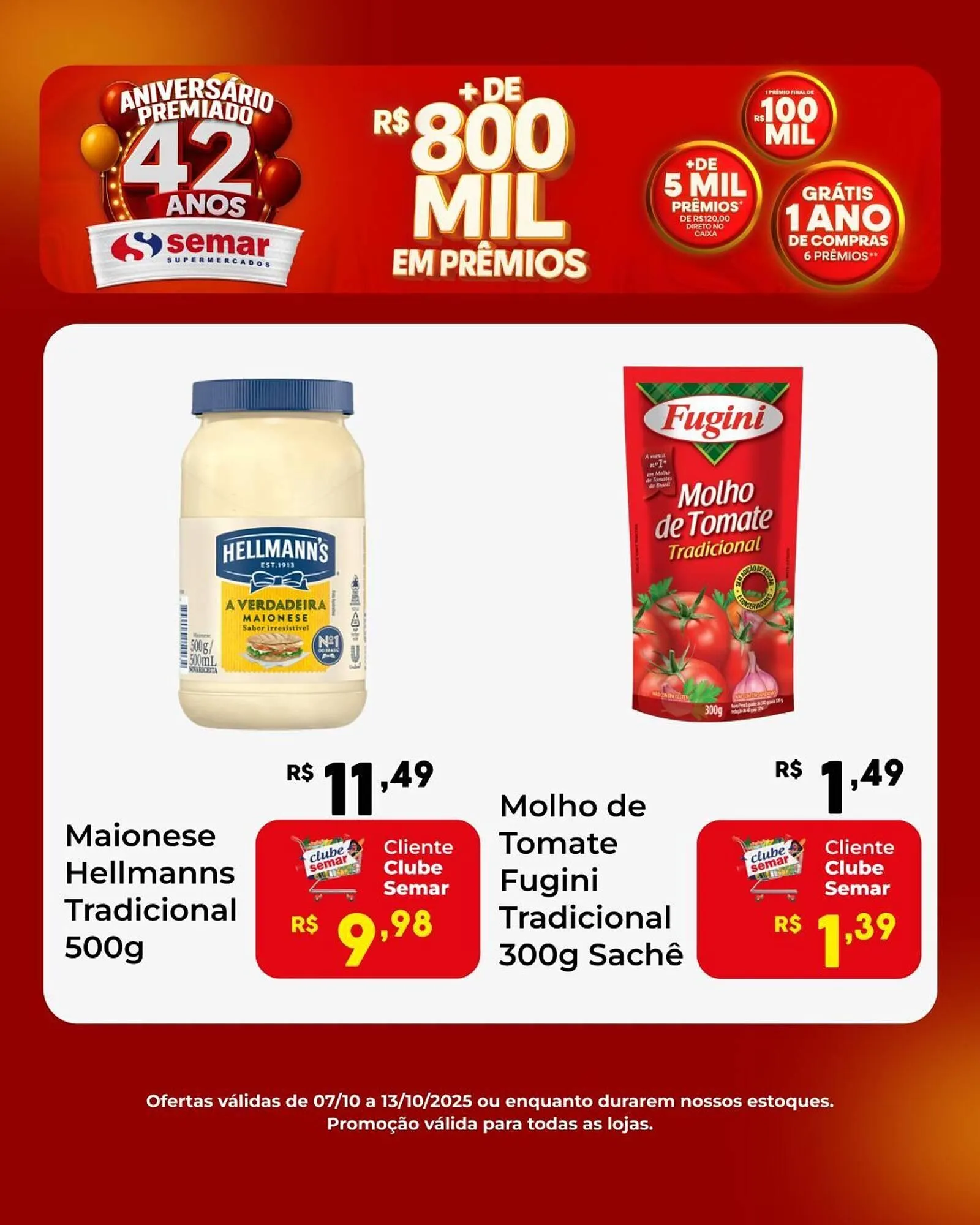 Encarte de Folheto Semar Supermercado 7 de outubro até 13 de outubro 2025 - Pagina 3