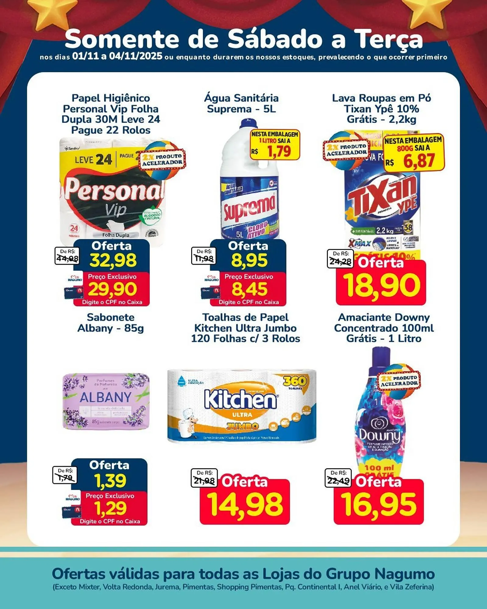 Encarte de Folheto Nagumo 1 de novembro até 4 de novembro 2025 - Pagina 3