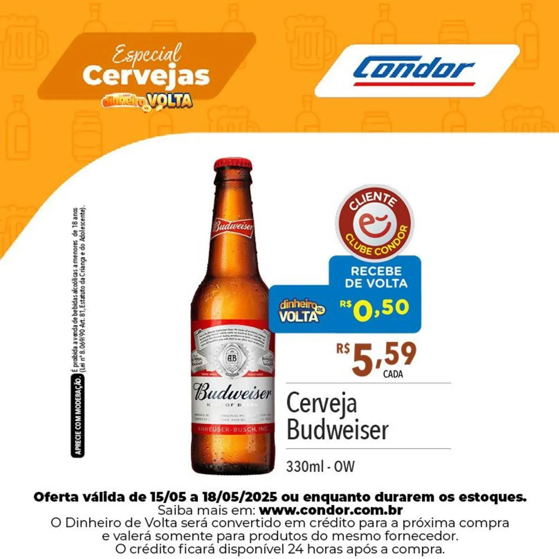 Encarte de Catálogo Supermercados Condor 15 de maio até 18 de maio 2025 - Pagina 2