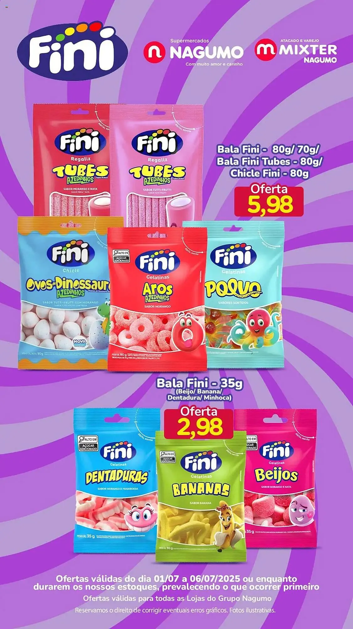 Encarte de Catálogo Nagumo 1 de julho até 6 de julho 2025 - Pagina 1