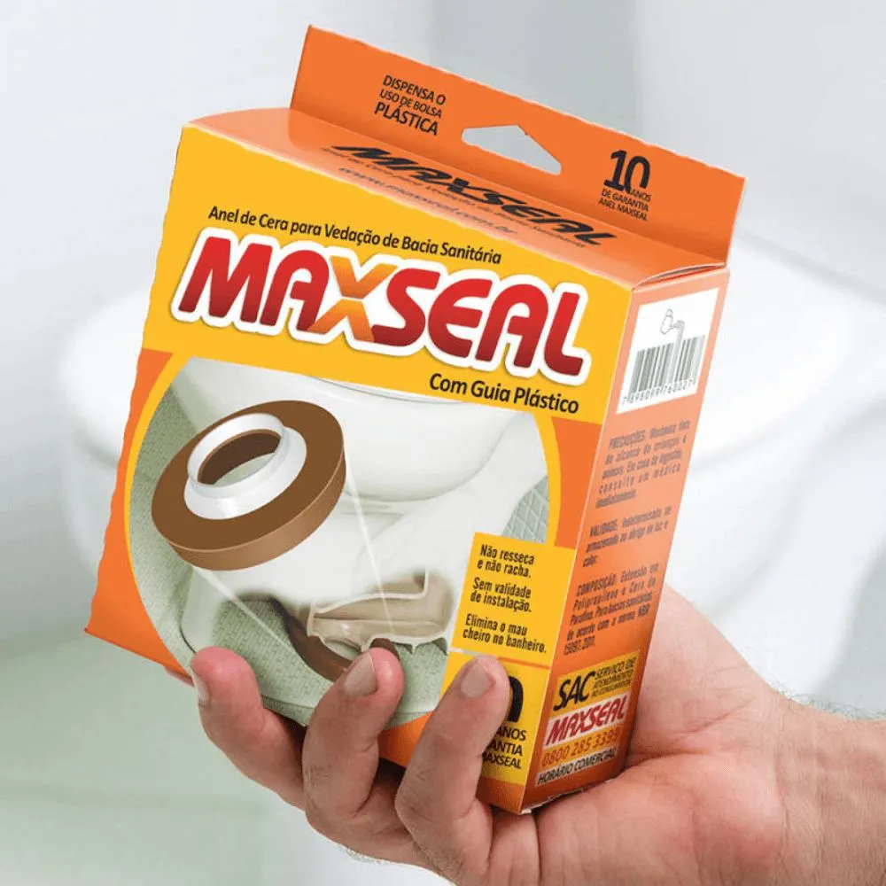 Anel de cera para vedação com guia Maxseal