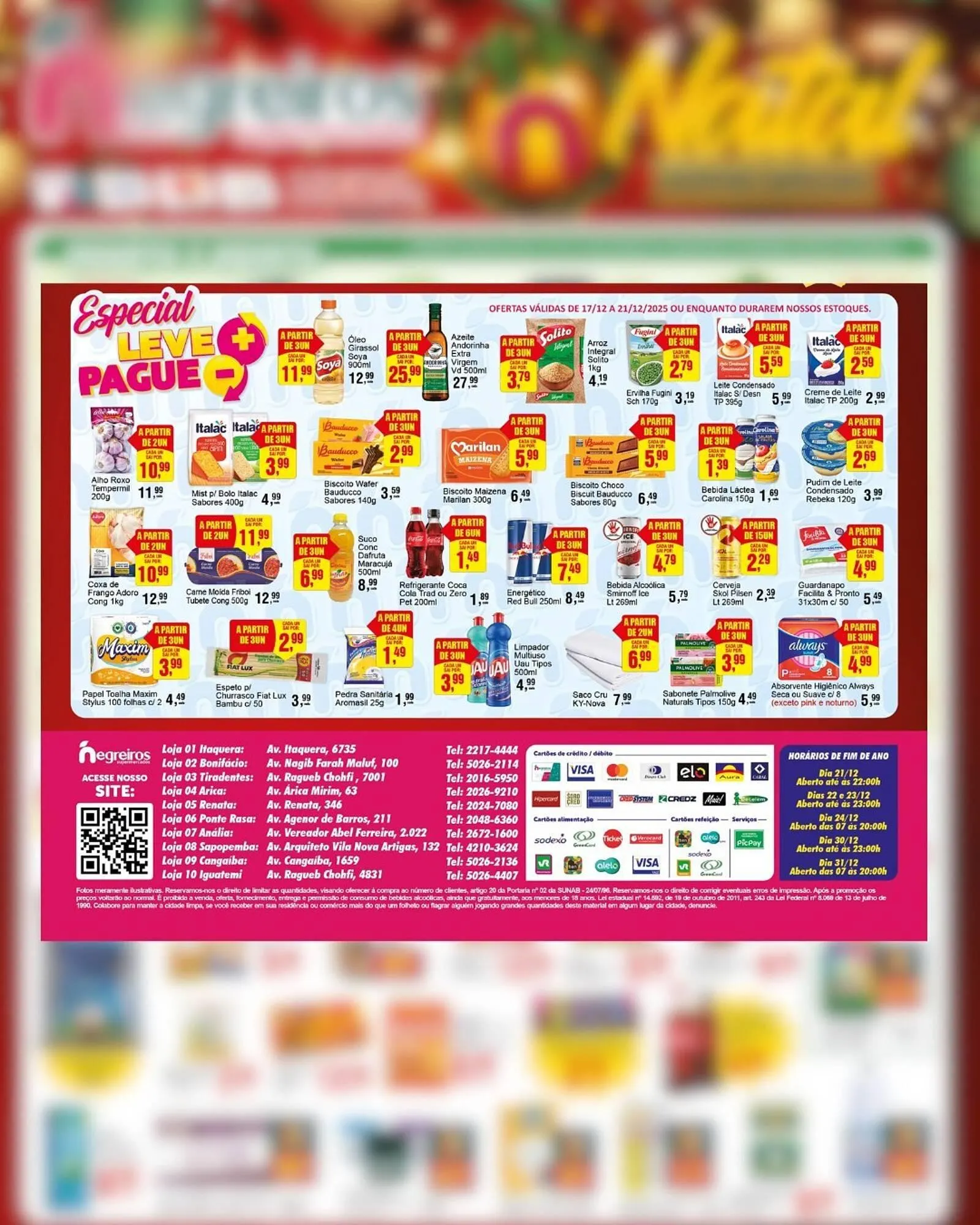Encarte de Folheto Negreiros 17 de dezembro até 21 de dezembro 2025 - Pagina 5