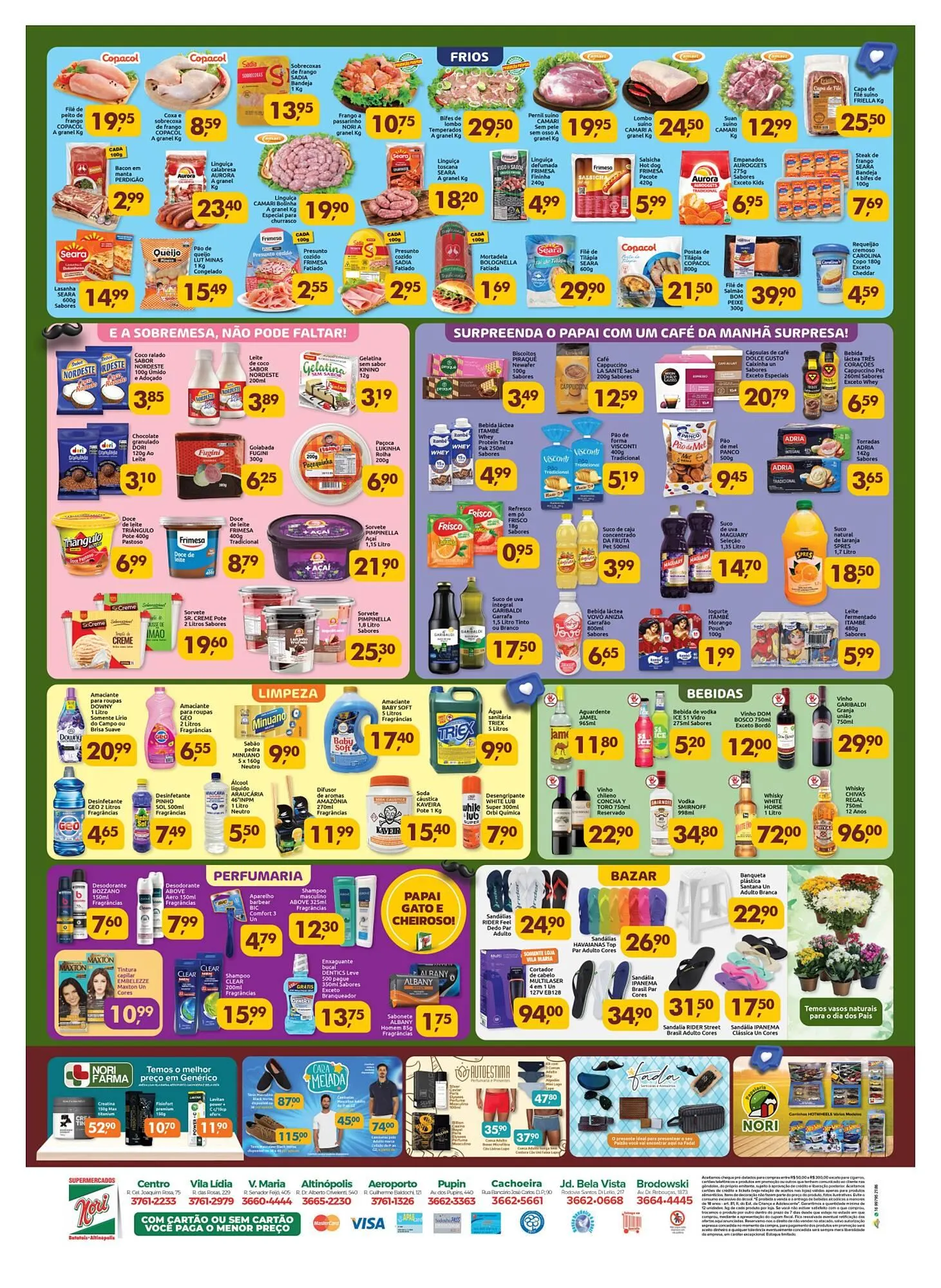 Encarte de Catálogo Supermercados Nori 7 de agosto até 18 de agosto 2025 - Pagina 2