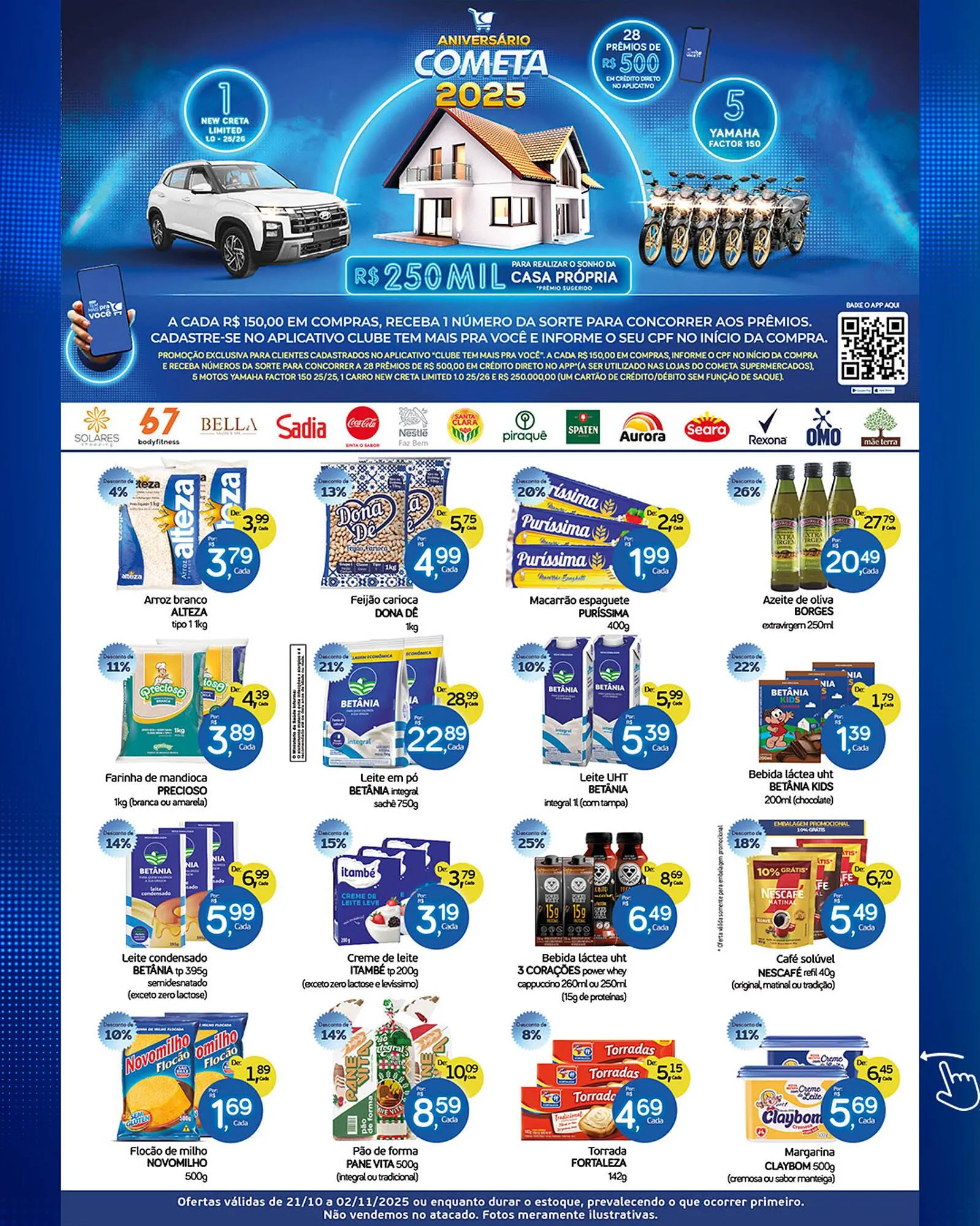 Encarte de Encarte Cometa Supermercados 21 de outubro até 2 de novembro 2025 - Pagina 2
