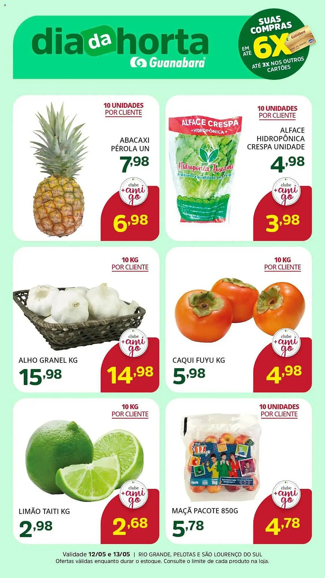 Encarte de Encarte Supermercados Guanabara 12 de maio até 13 de maio 2026 - Pagina 2